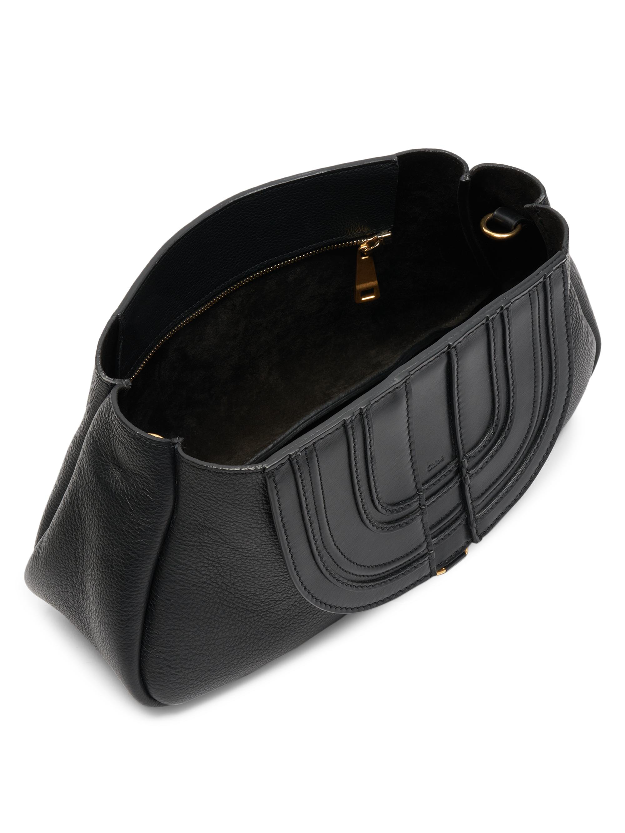 FROM JAPAN公式アカウント01 　Chloe クロエ　Marcie Chloe(クロエ)】 グレインレザー製MARCIEスモールホーボーバッグ