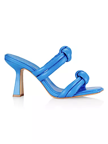 COLLECTION Leather Double-Knot Heels