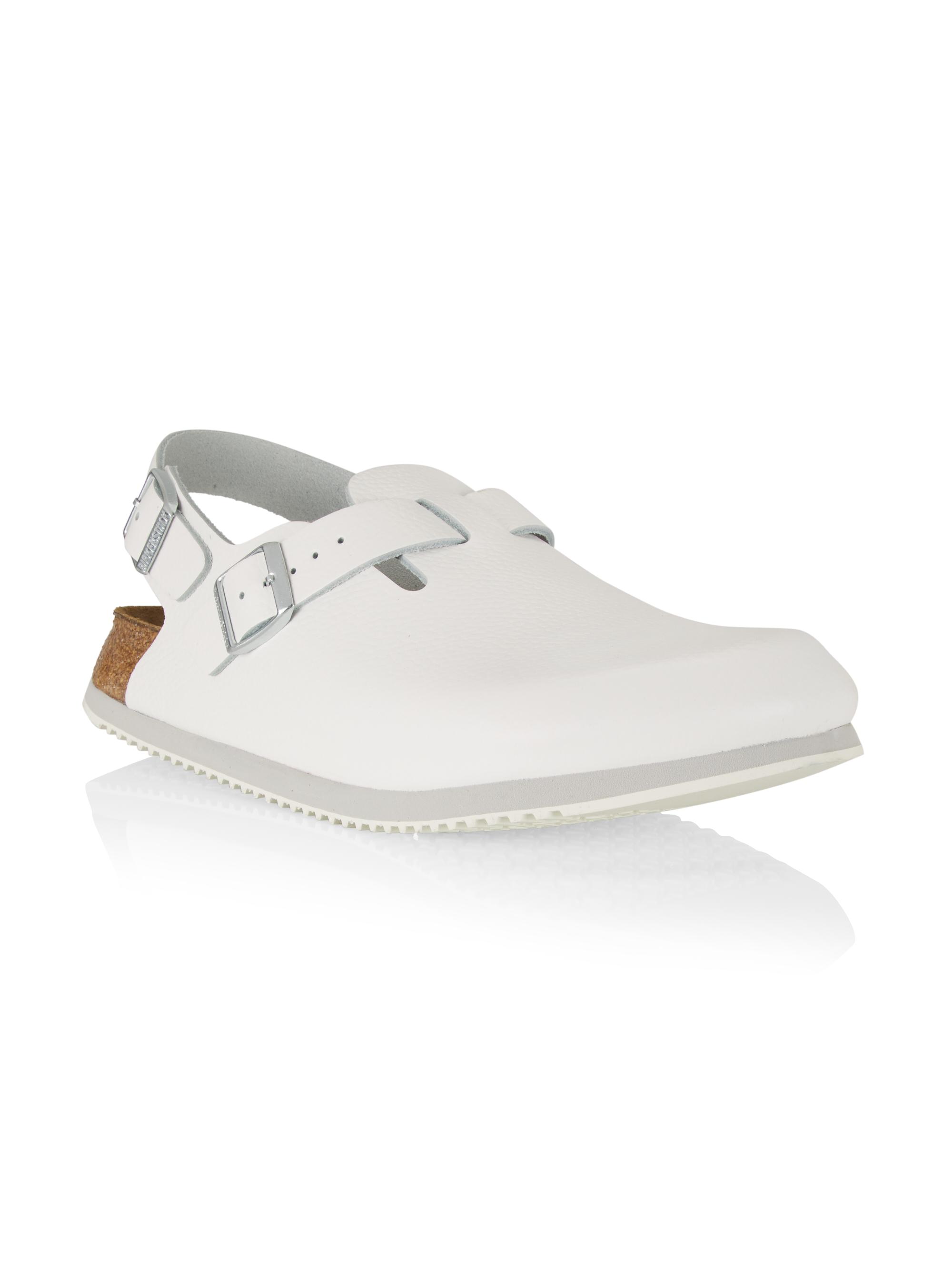 Birkenstock Tokio Leather Big Buckle Clogs | Saks Fifth Avenue