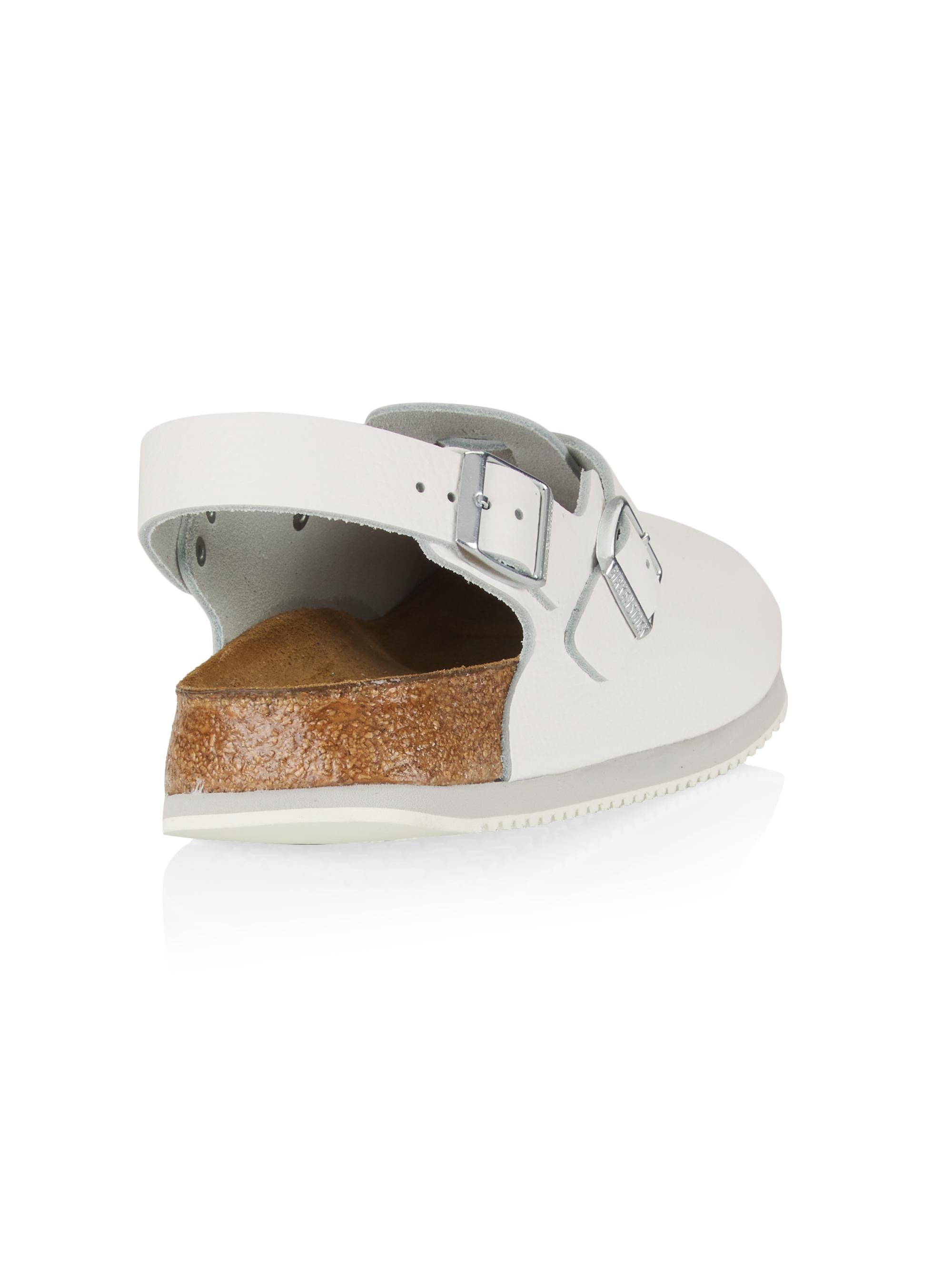 Birkenstock Tokio Leather Big Buckle Clogs | Saks Fifth Avenue
