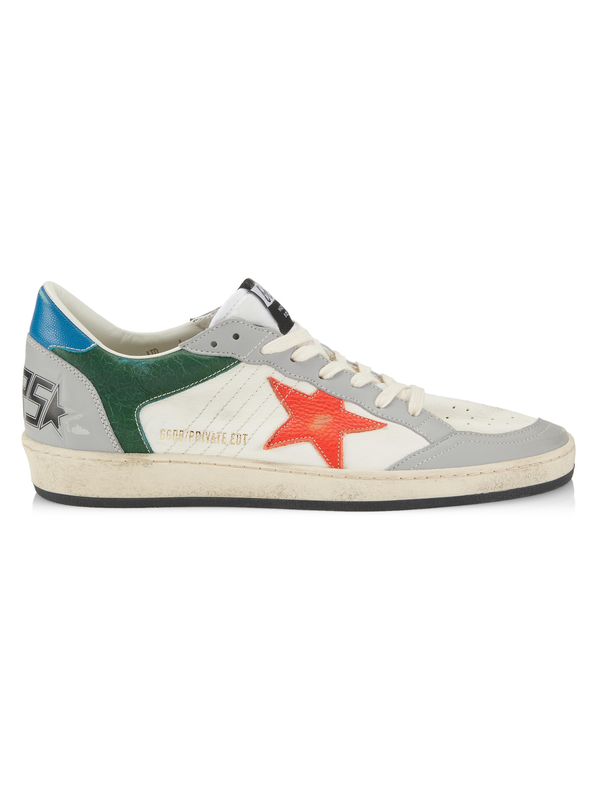 Golden Goose Men's Ball Star Low-Top Sneakers