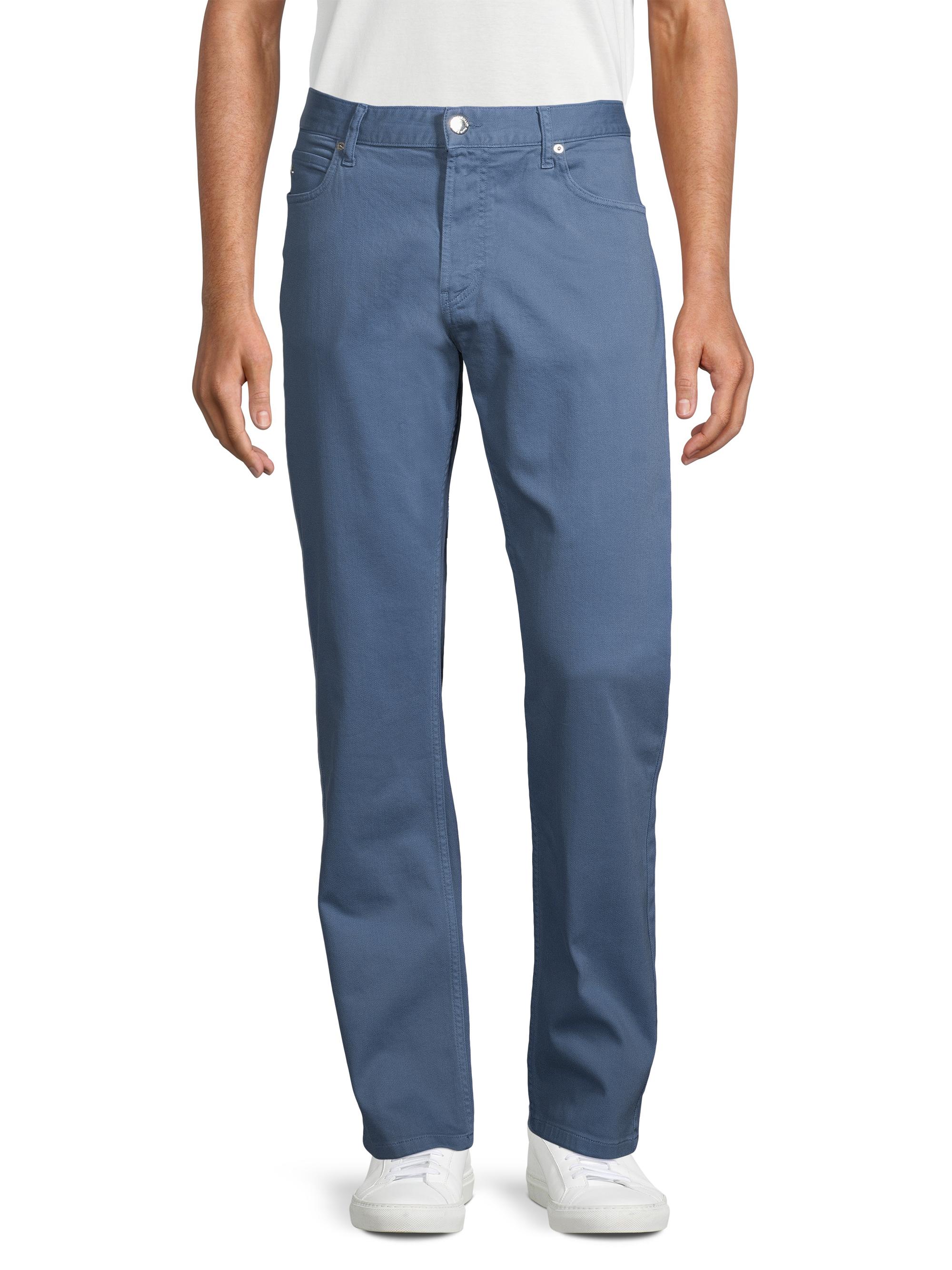 Emporio Armani Cotton Five-Pocket Chino Pants | Saks Fifth Avenue