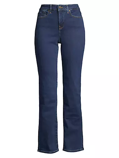 Marilyn Straight Mid-Rise Jeans