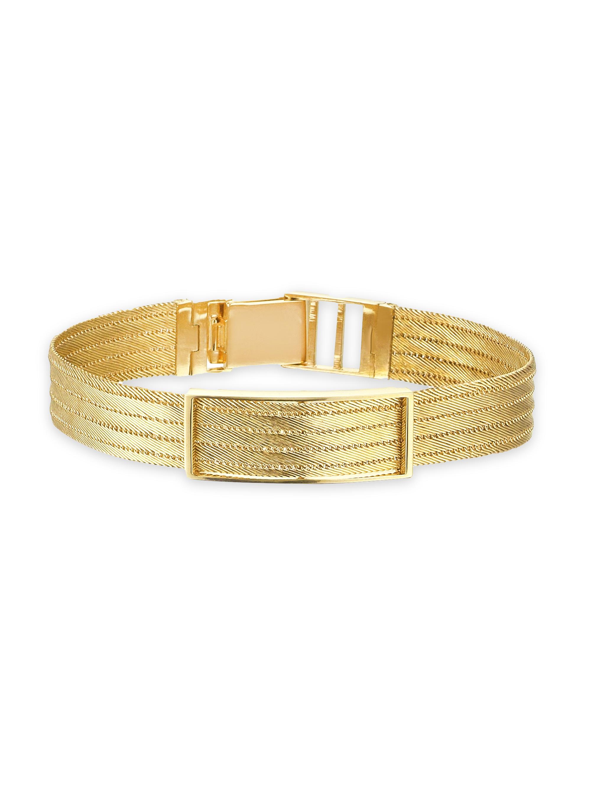 Her Story Women's Olden Buckle 14K Yellow Gold Bracelet - Yellow Gold