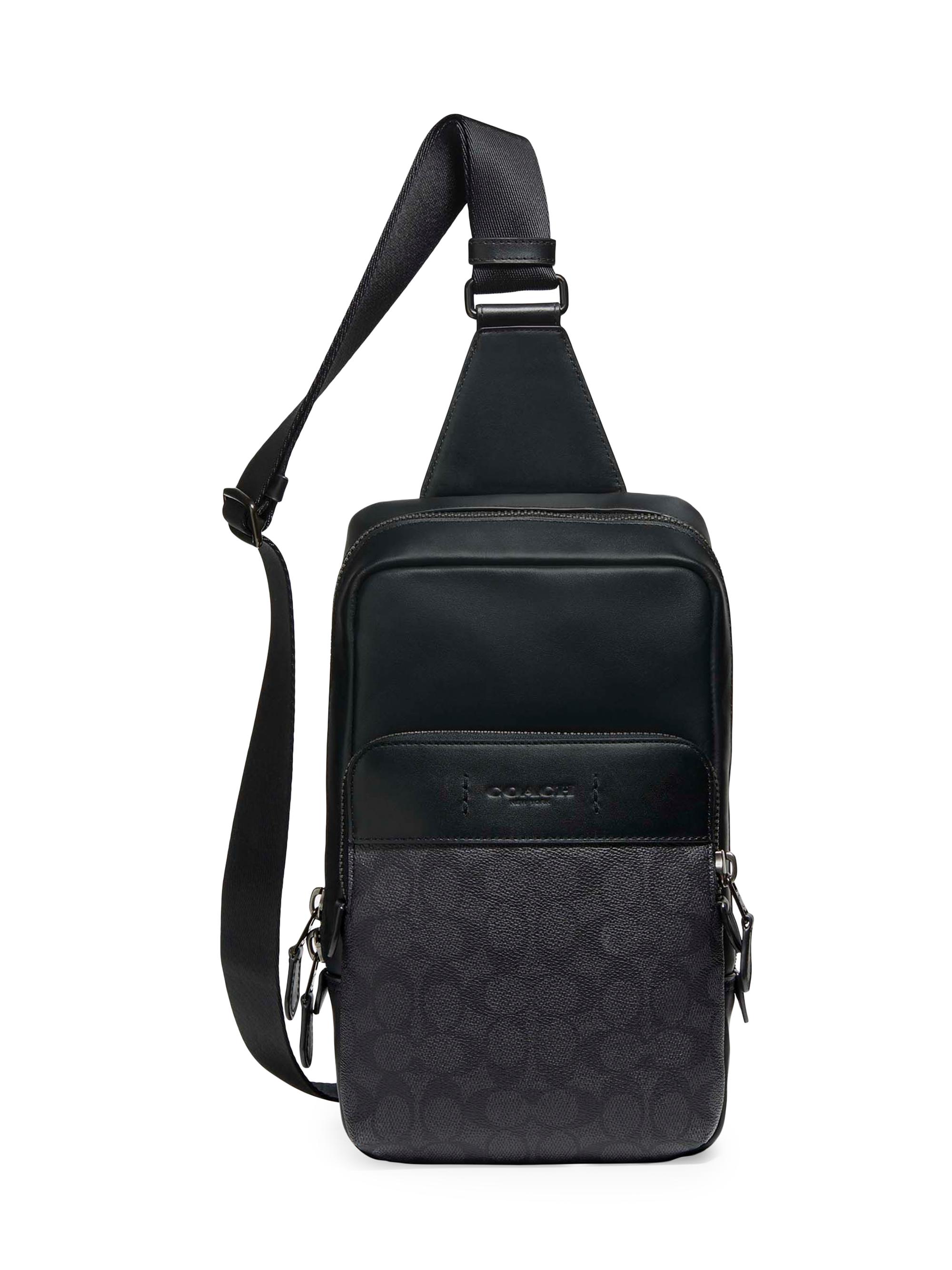 COACH Men's Gotham Sling Bag - Charcoal