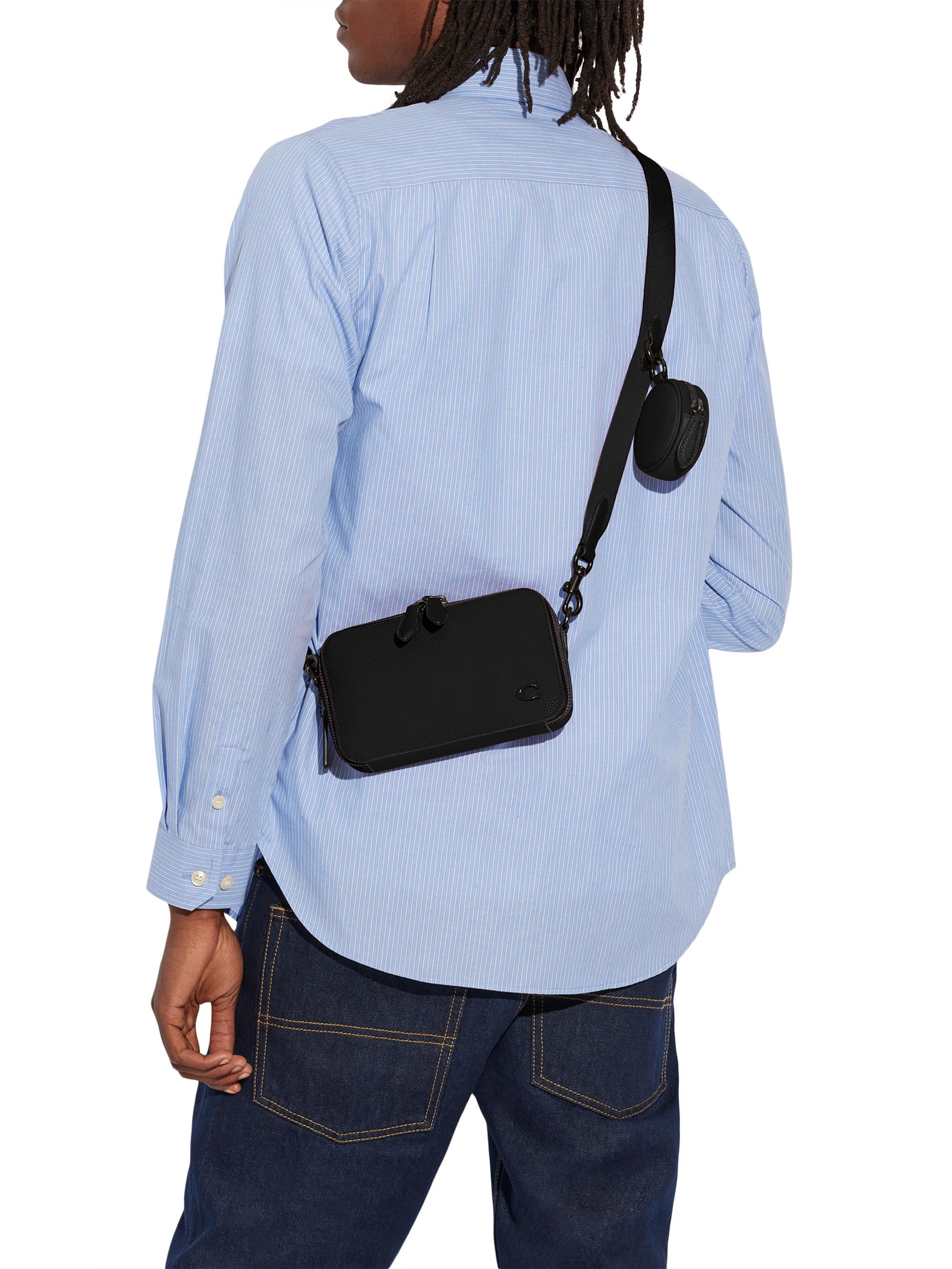 COACH 2-Piece Pebbled Leather Wallet & Pouch Set | Saks Fifth Avenue