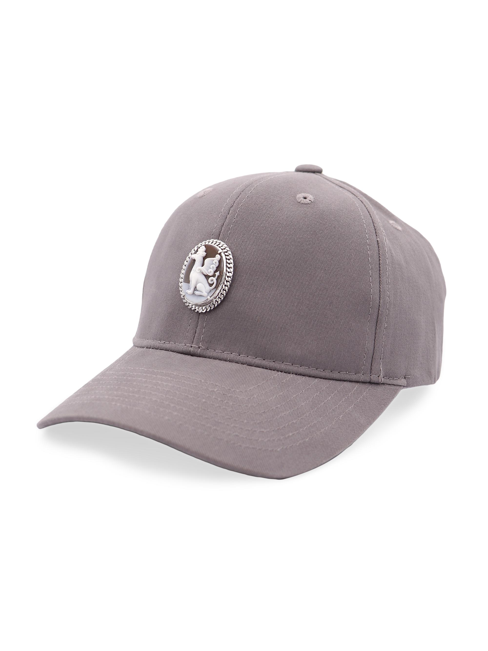 Amedeo Men's Sardonyx Griffin Baseball Cap - Grey