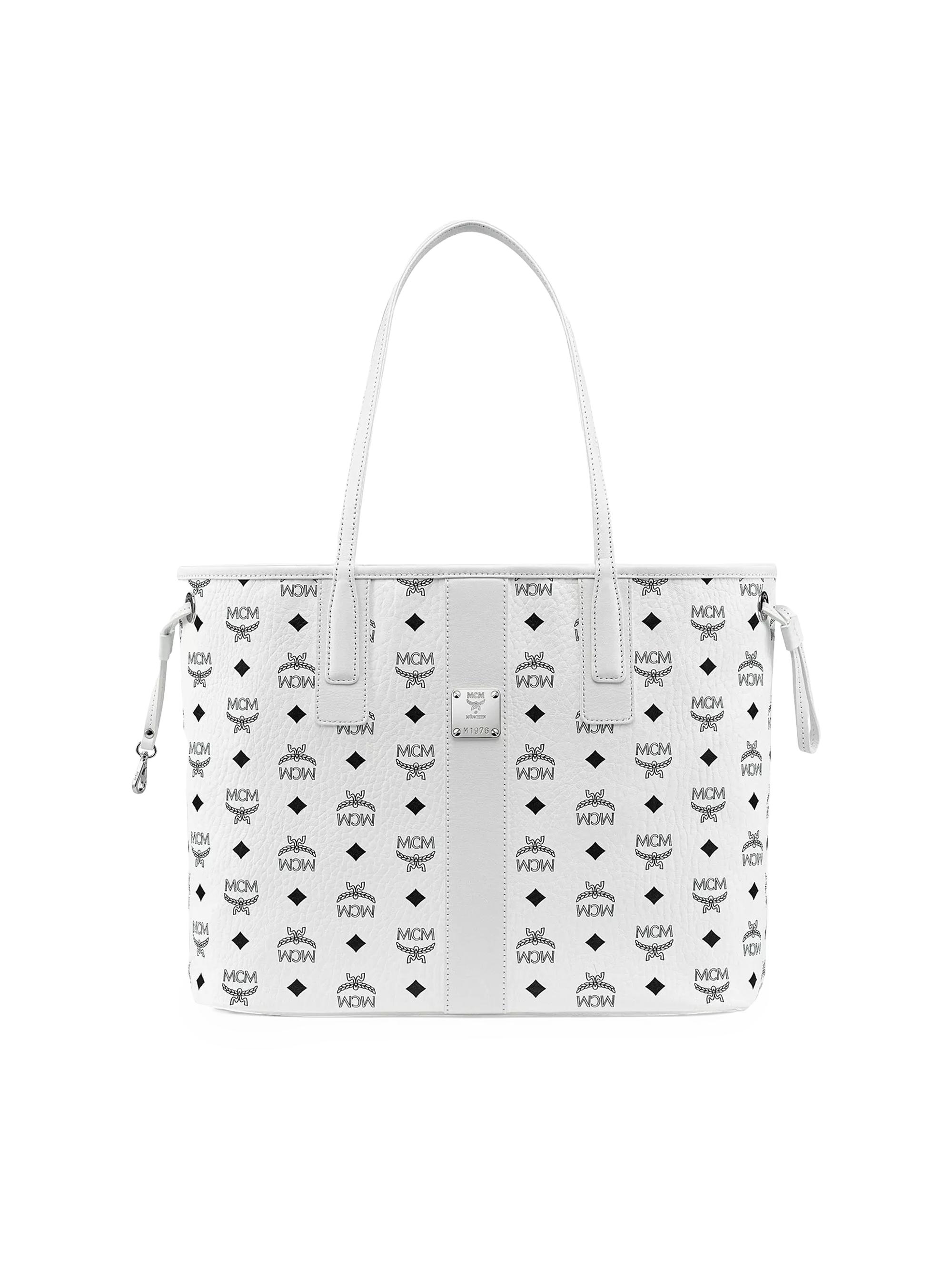MCM Small Liz Reversible Visetos Tote Bag | Saks Fifth Avenue