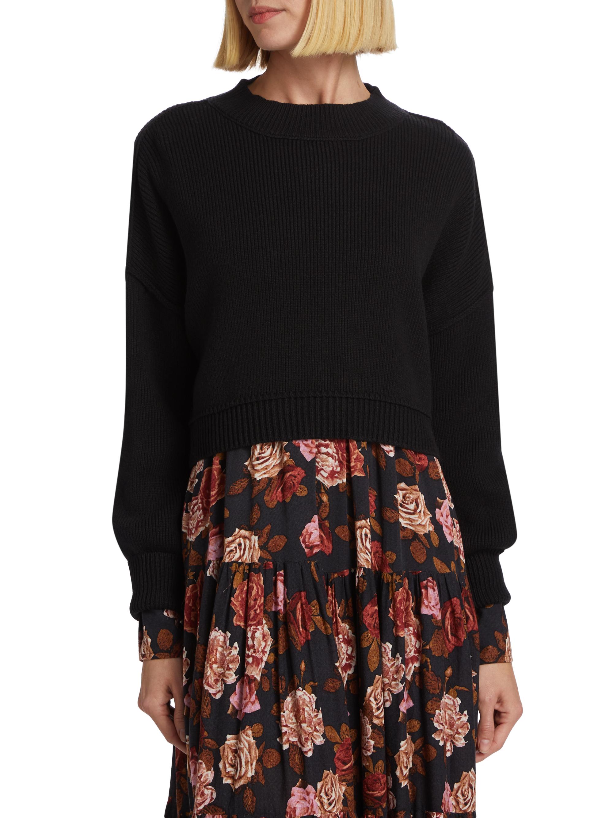 Free People Easy Street Cropped Sweater | Saks Fifth Avenue