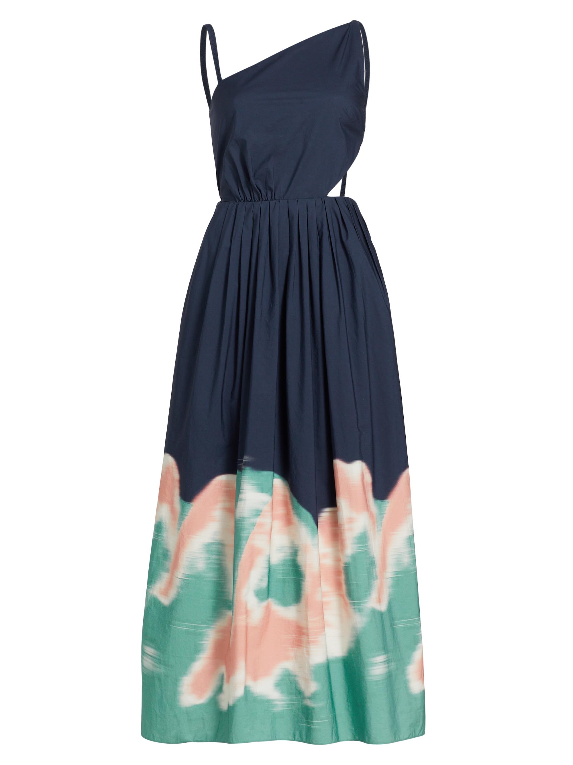 Jonathan Simkhai Standard Collene Pritned Cut-Out Midi-Dress | Saks Fifth  Avenue