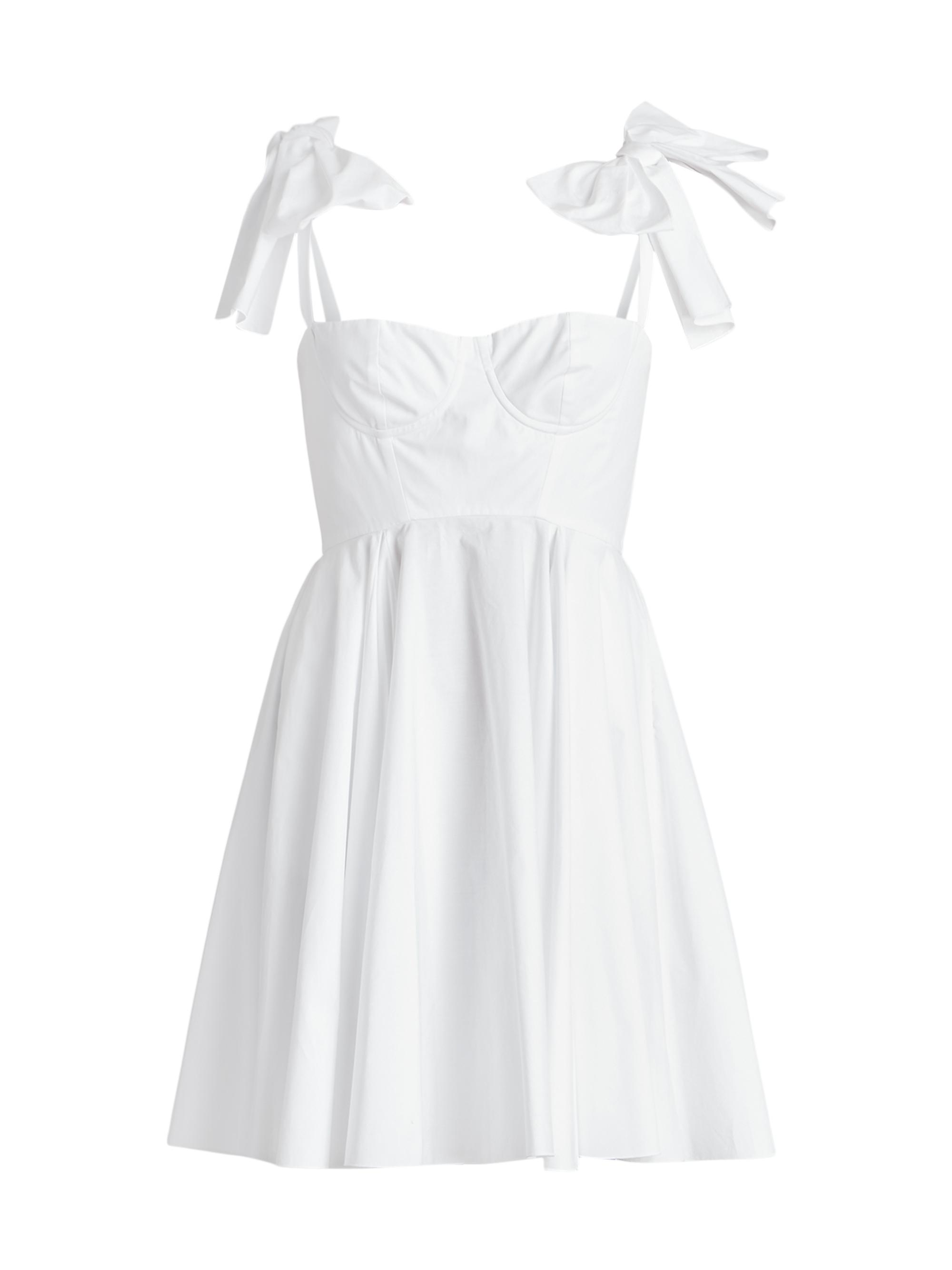 Giambattista Valli Women's Ruffled Off-The-Shoulder Dress - Optical White