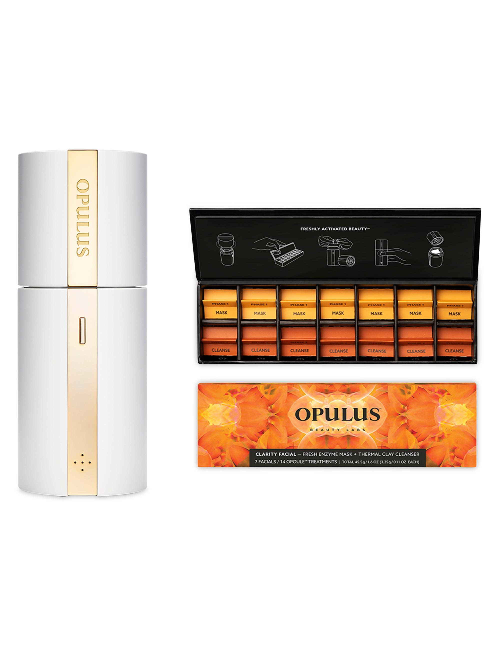 Opulus Beauty Labs Women's Glow Ritual System Activator & Clarity Facial Set