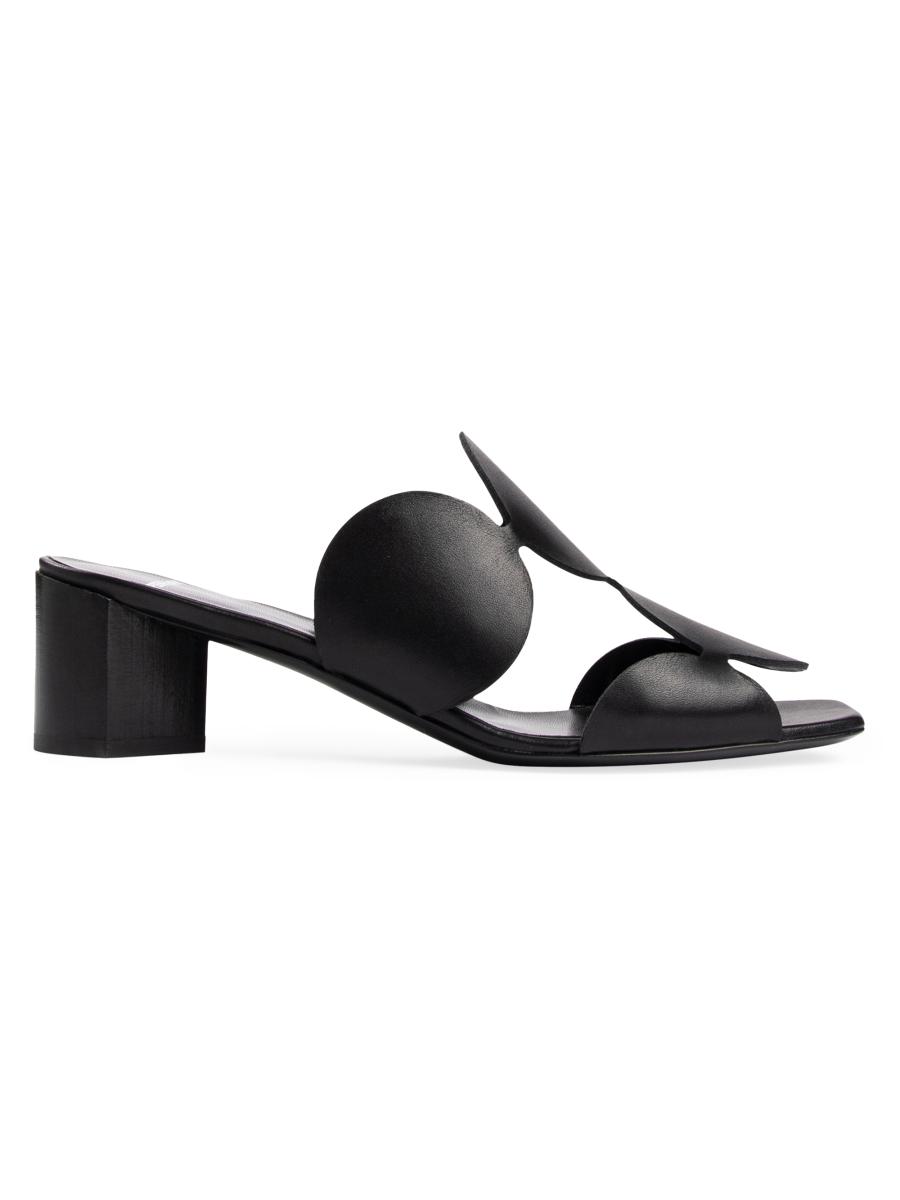 関税送料込Pierre Hardy Leather Mules Pierre Hardy Bulles Circular Applique Leather Mules | Saks