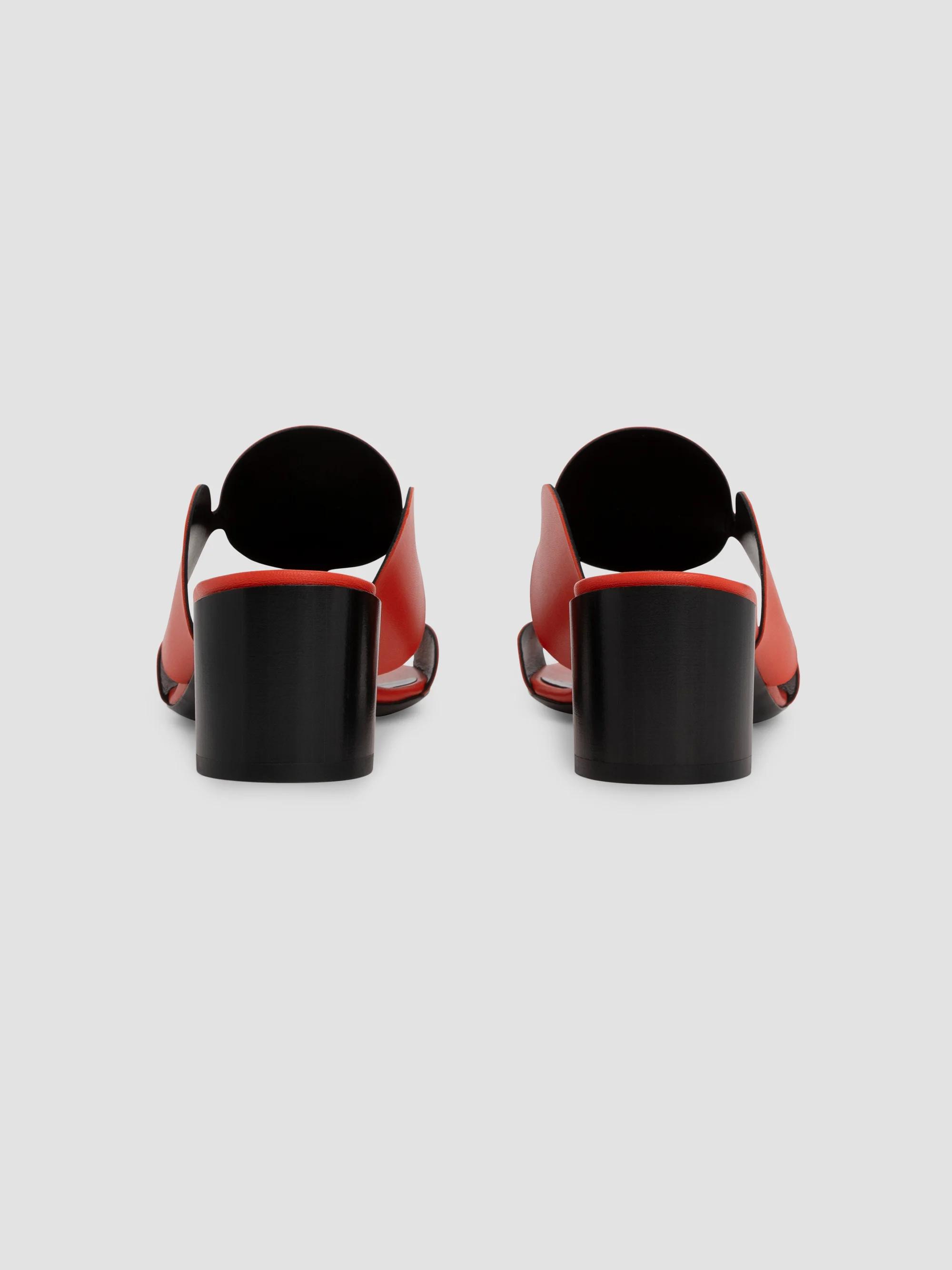 Pierre Hardy Bulles Circular Applique Leather Mules | Saks Fifth