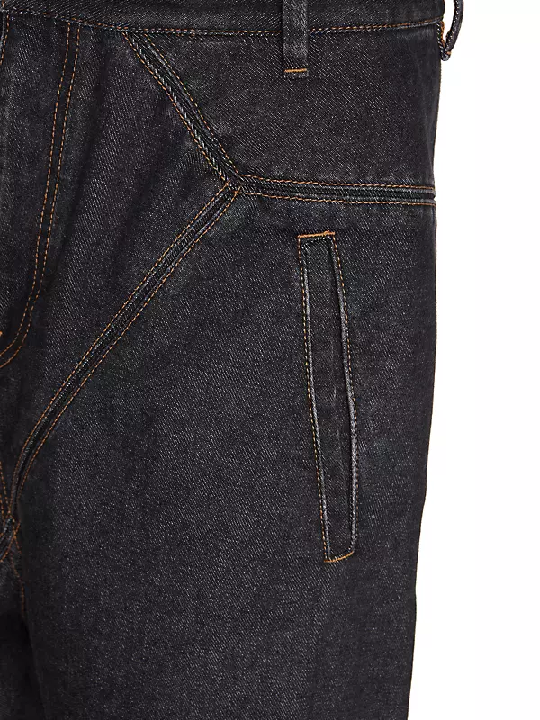 Shop LOEWE Puzzle Denim Wide-Leg Jeans | Saks Fifth Avenue