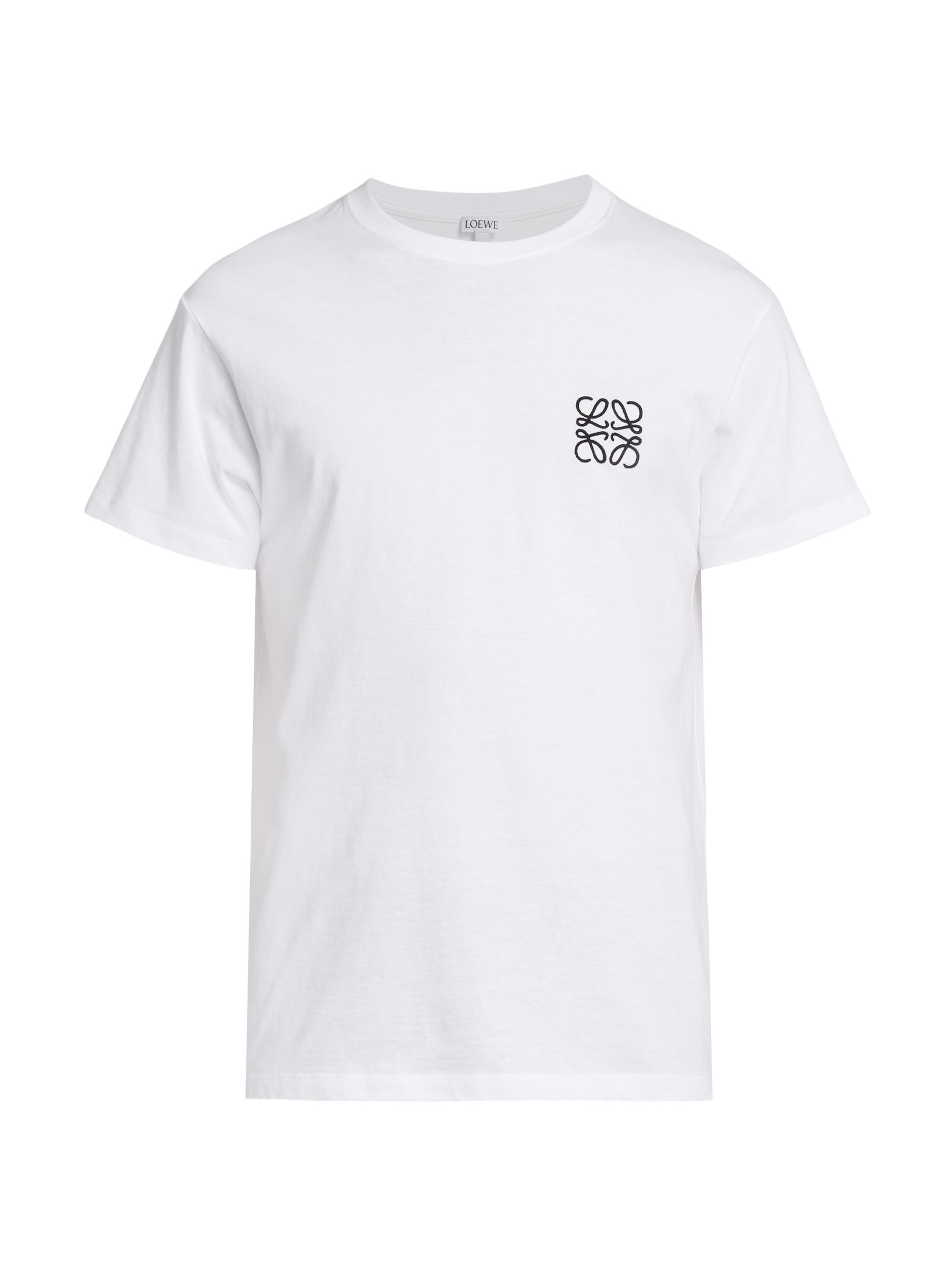 LOEWE Anagram Pocket Crewneck T-Shirt | Saks Fifth Avenue