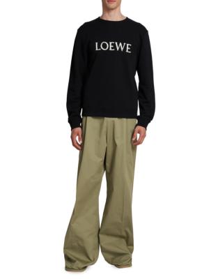 LOEWE - Logo Cotton Sweatshirt