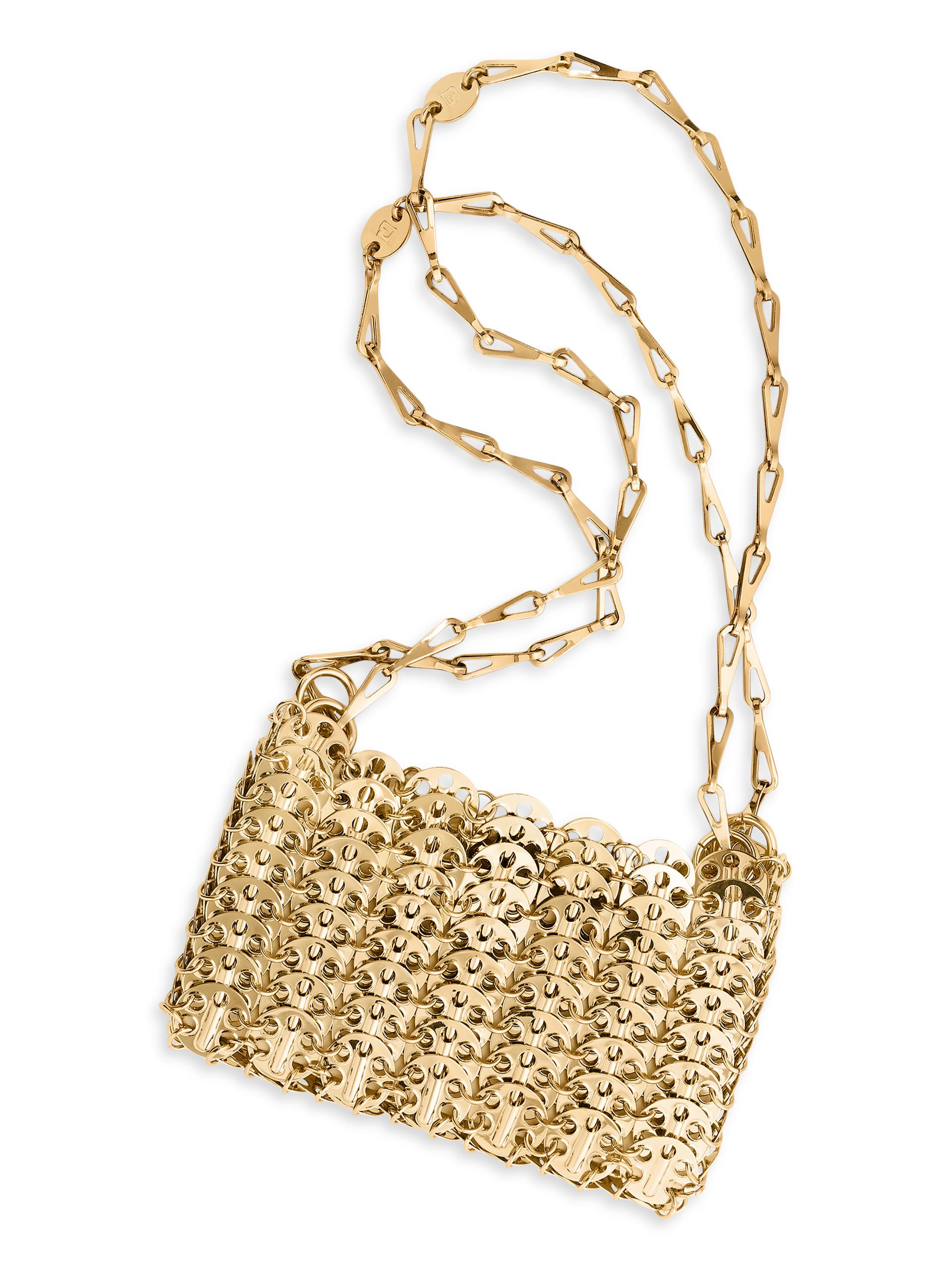 バッグ Rabanne 1969 nano gold Iconic gold nano 1969 bag – Rabanne