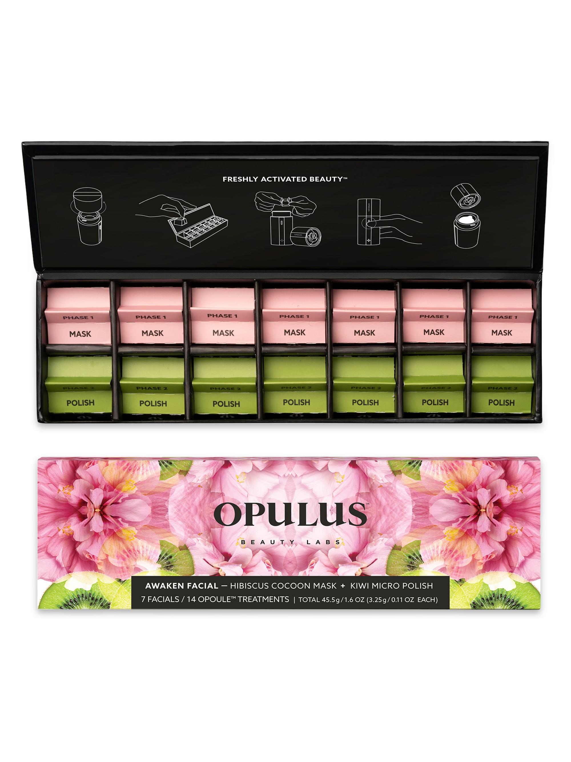 Opulus Beauty Labs Women's Glow Ritual Awaken Facial 14-Piece Opoule Set