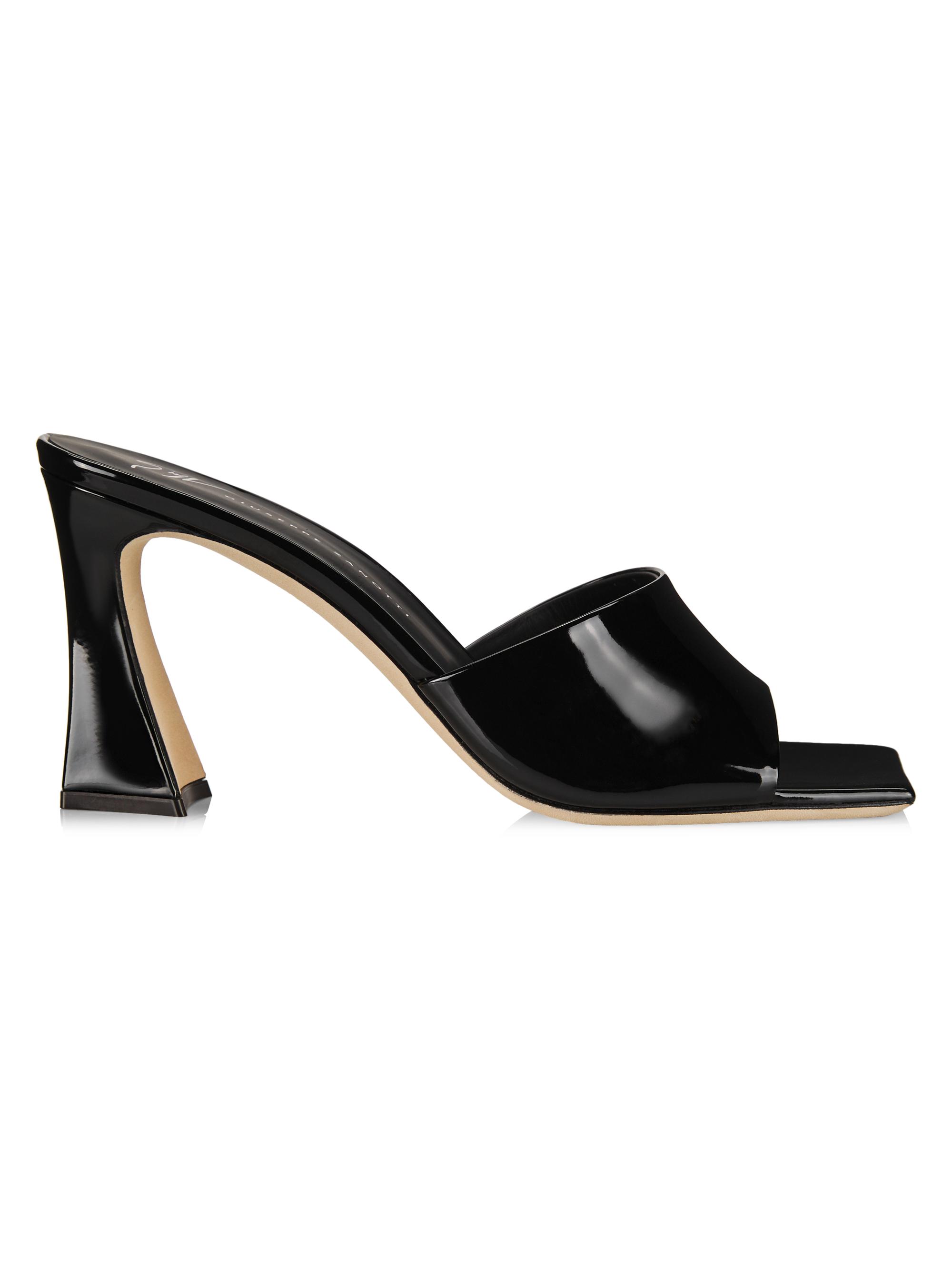 Giuseppe Zanotti Women's Vanilla Patent Leather Mules - Nero