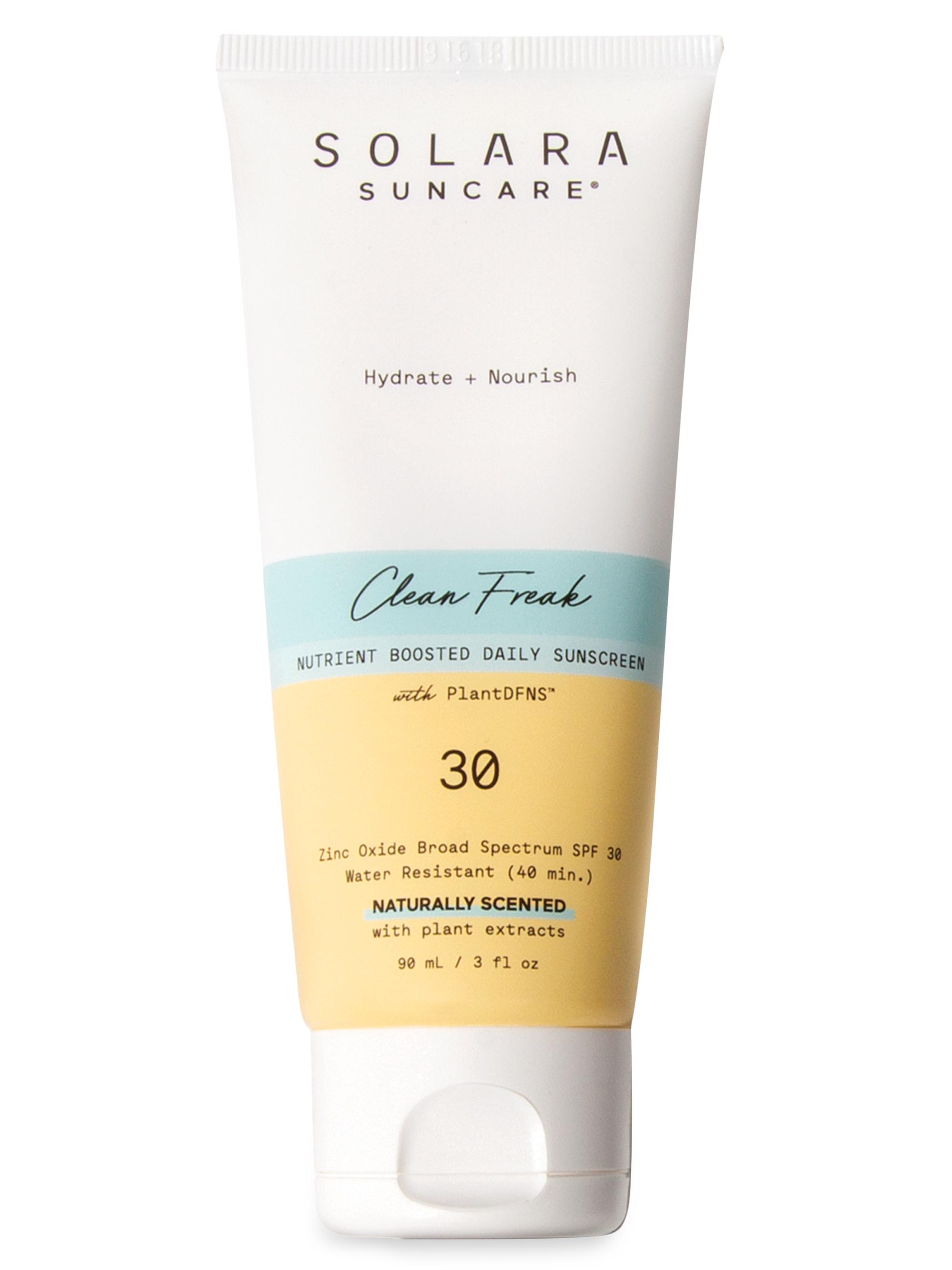 Solara Suncare Women's Luxe Clean Freak Scented Body Lotion SPF 30