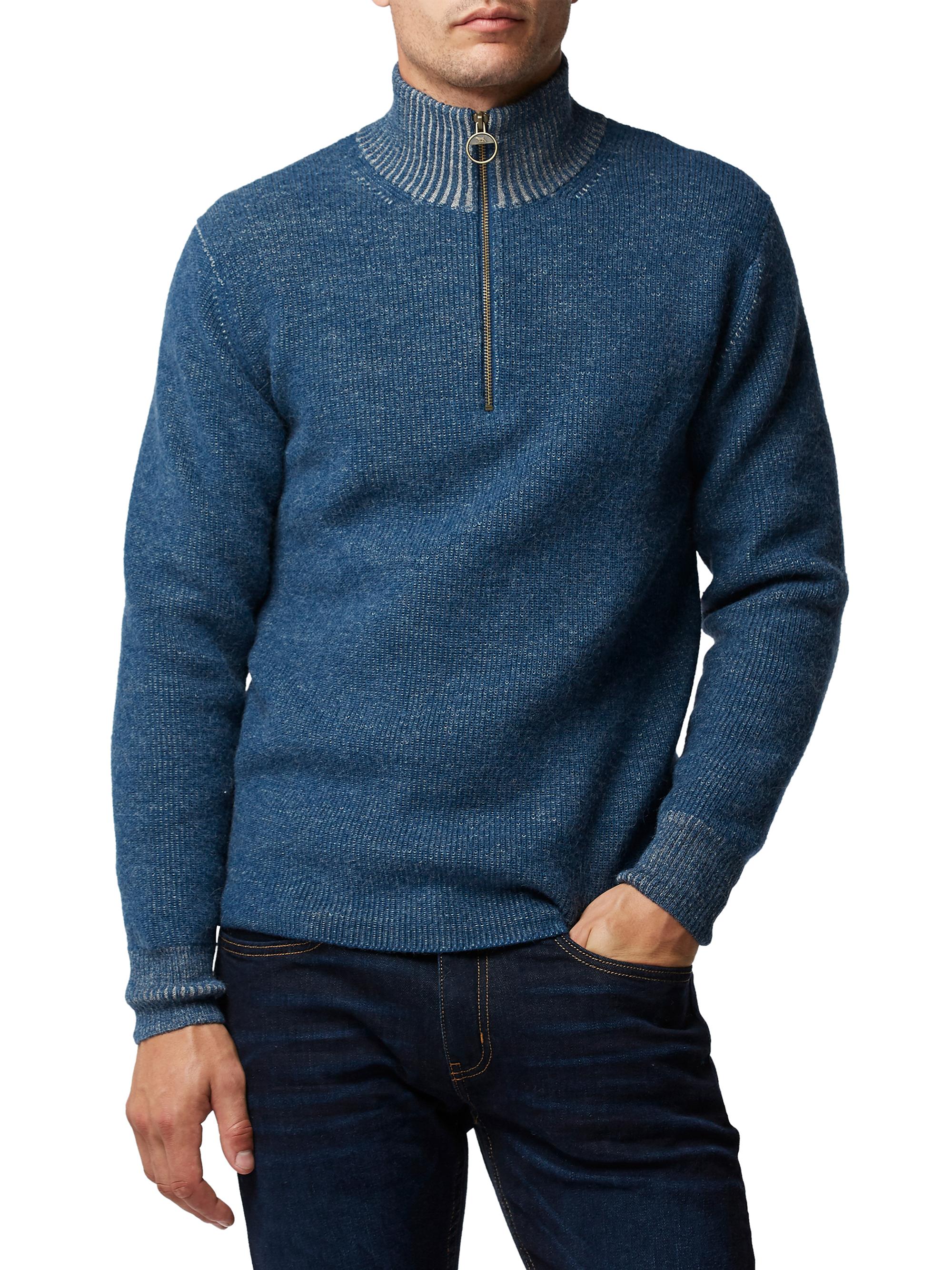 Rodd & Gunn Men's Cosair Bay Quarter-Zip Sweater - Ultra Marine