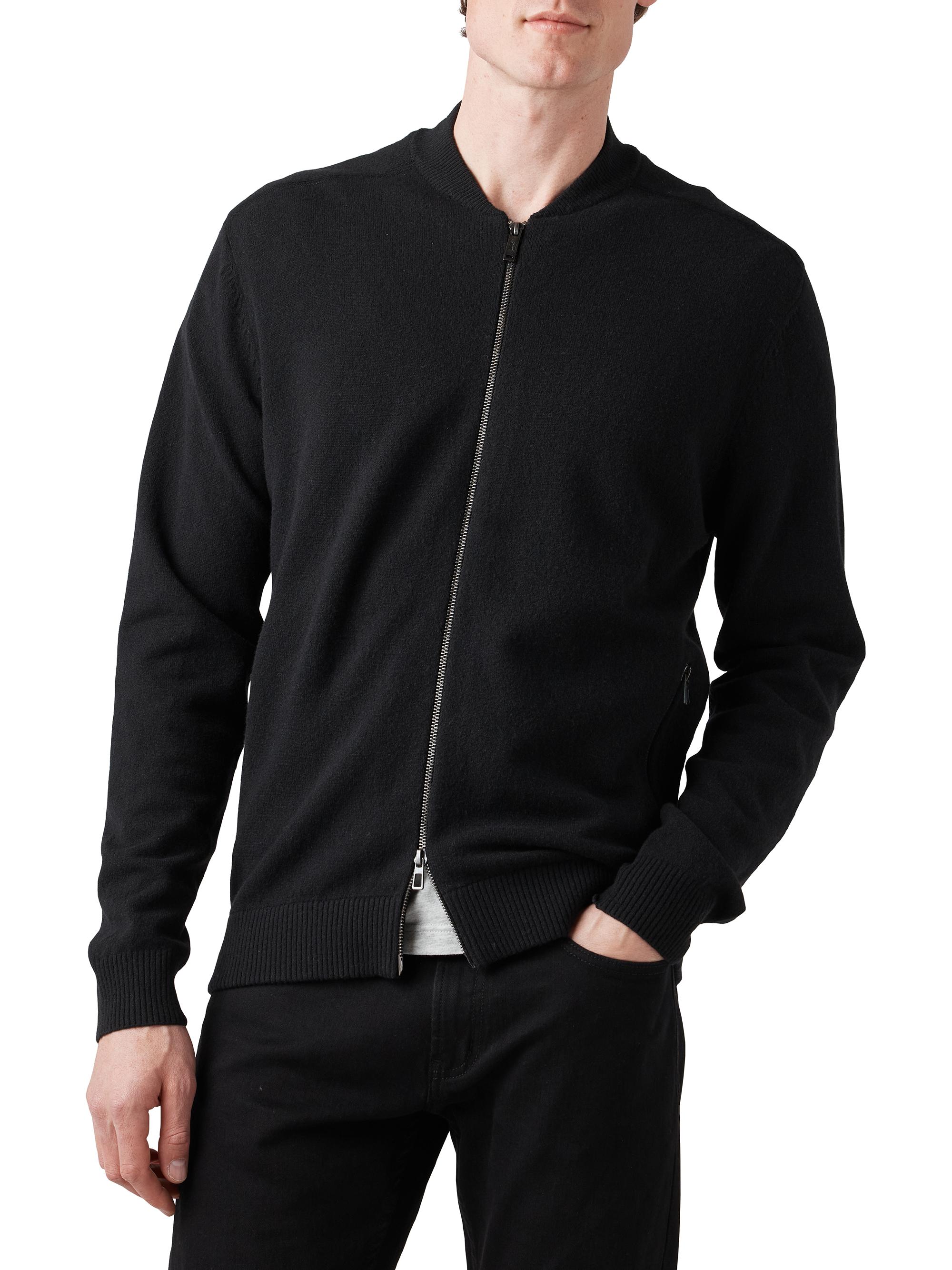 Rodd & Gunn Men's Port Albert Wool Knit Jacket - Nero