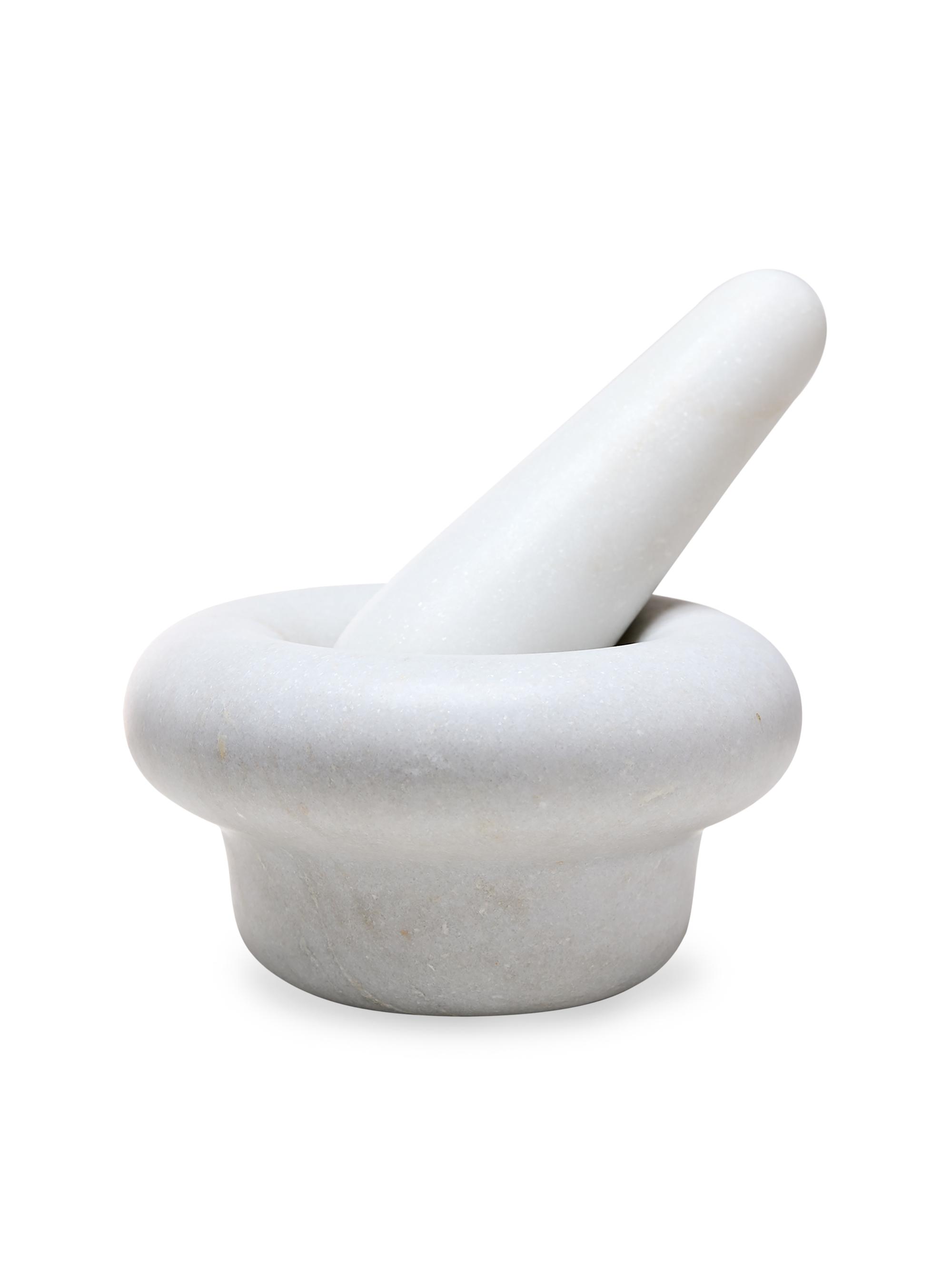 Tom Dixon Stone Pestle & Mortar - White