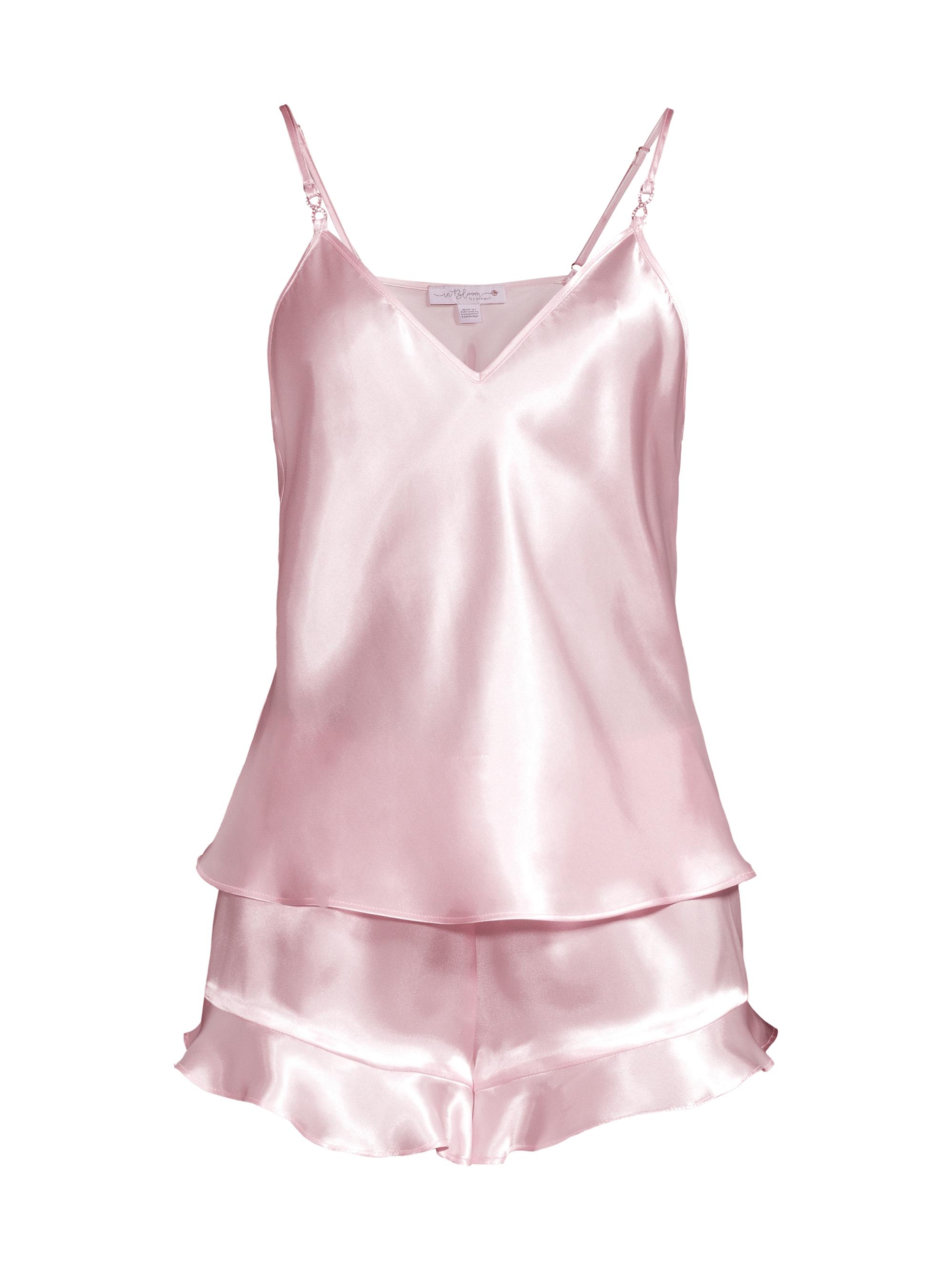 strapless open back dress Women's Pink Silk Pajamas Set Short Sleeve Sleepwear Satin Button Down Pj  Sets 4Pcs Pjs Shorts Hairband Hair Loop – Purple Turtle Gifts