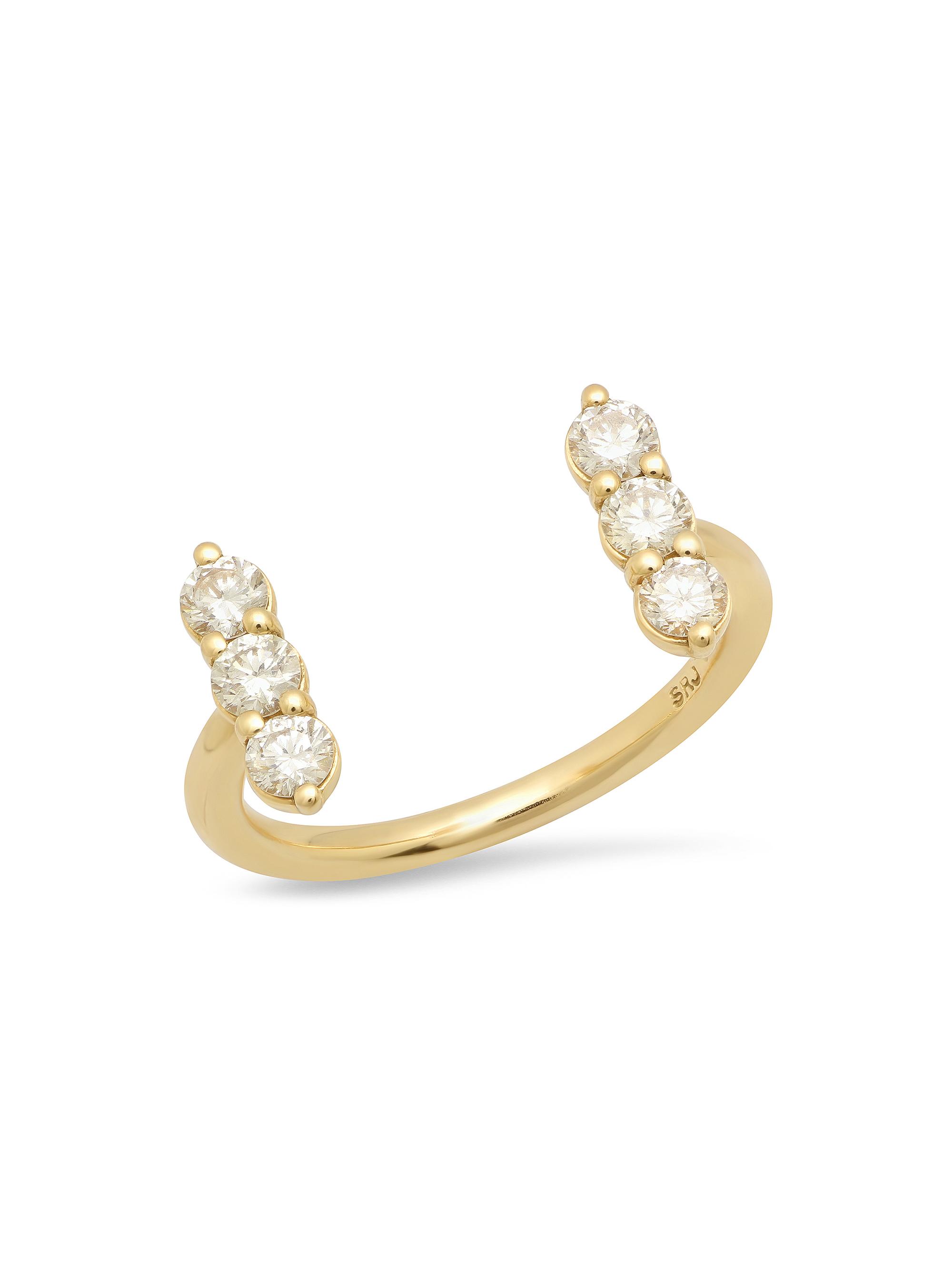 Shylee Rose Jewelry Women's 14K Yellow Gold & 0.55 TCW Diamond Floating Ring - Yellow Gold