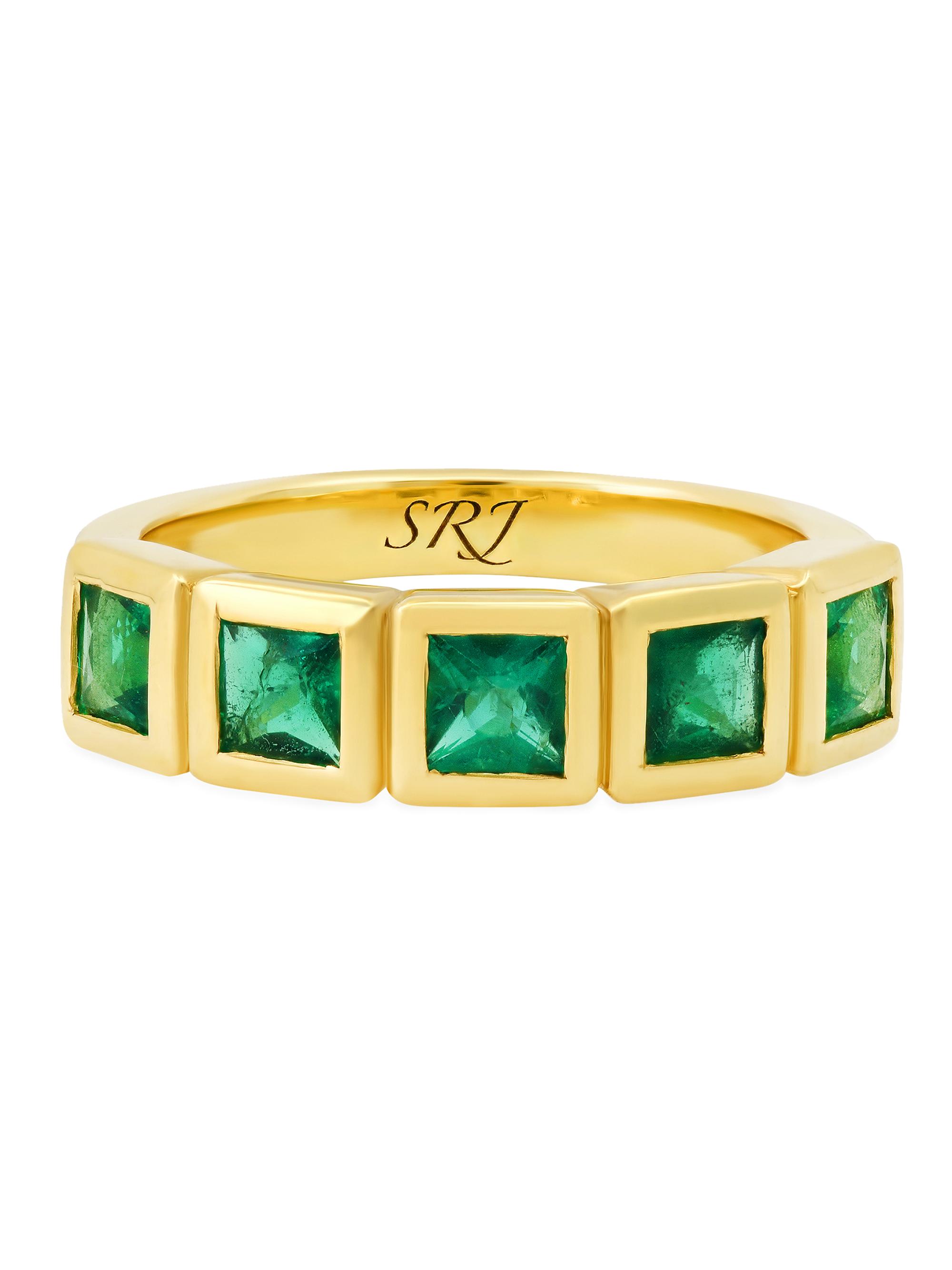 Shylee Rose Jewelry Women's 14K Gold & Emerald Ring - Emerald
