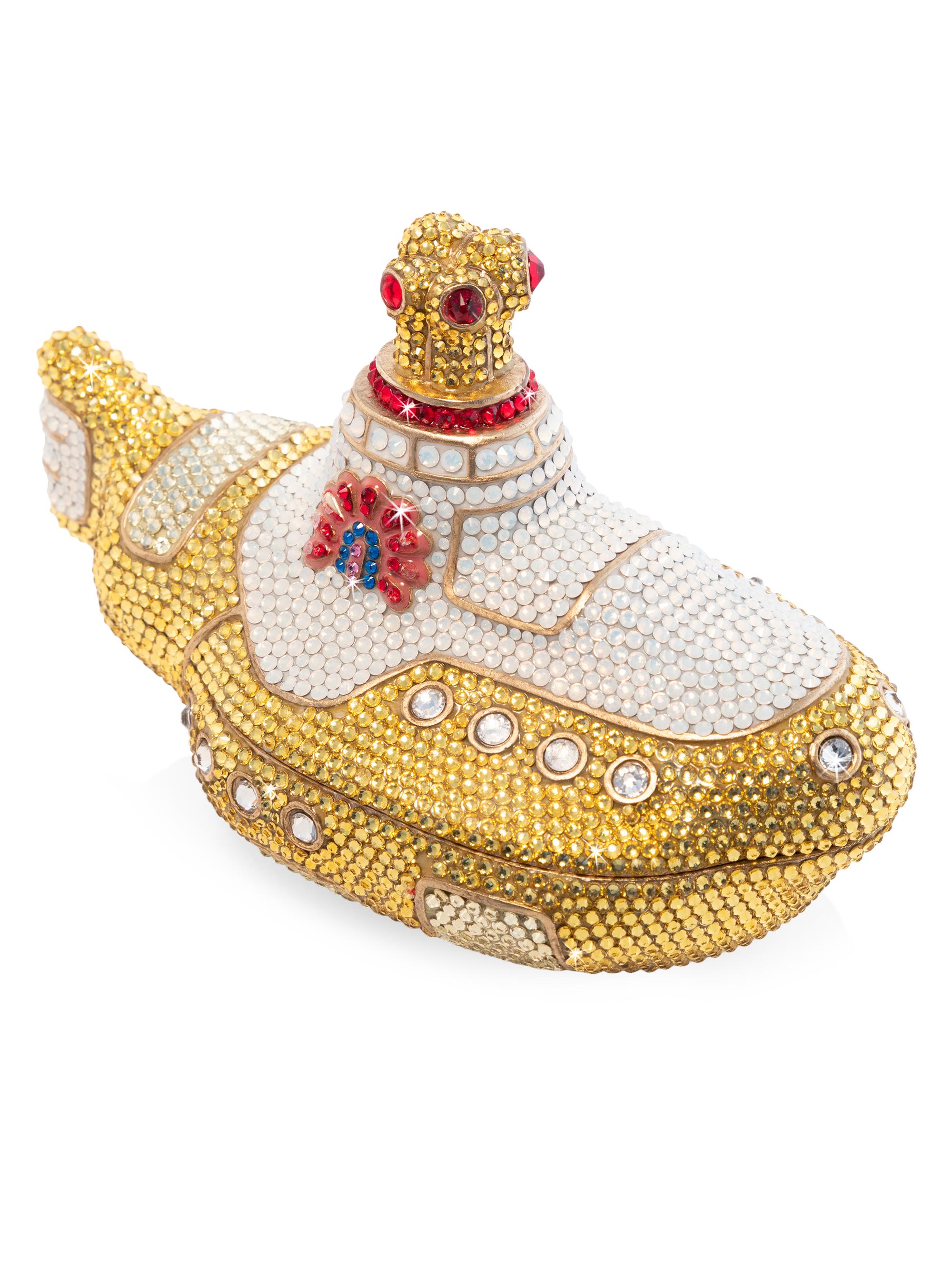 Jay Strongwater Yellow Submarine Rock Box