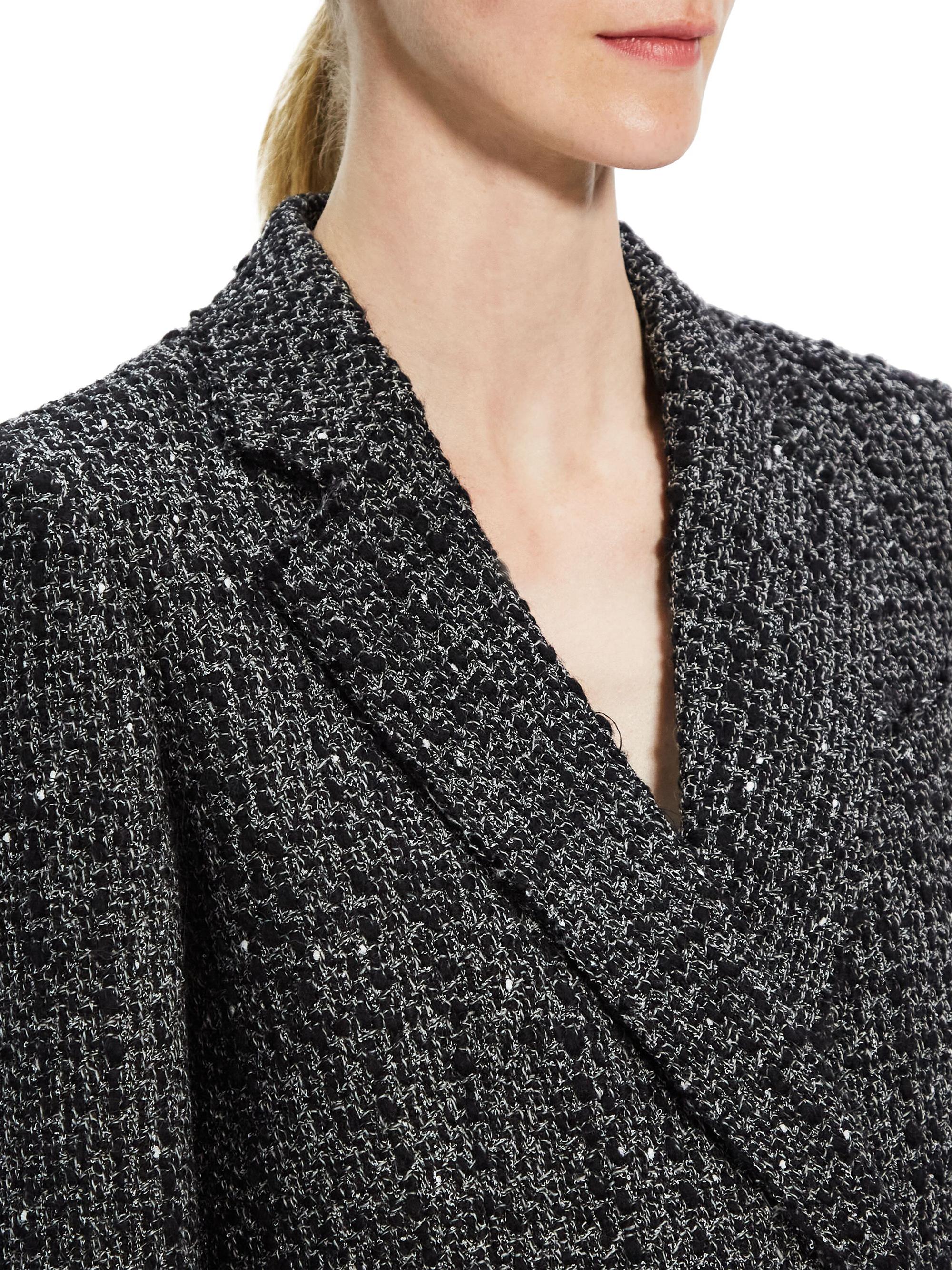 Theory Piazza Tweed Double-Breasted Jacket | Saks Fifth Avenue