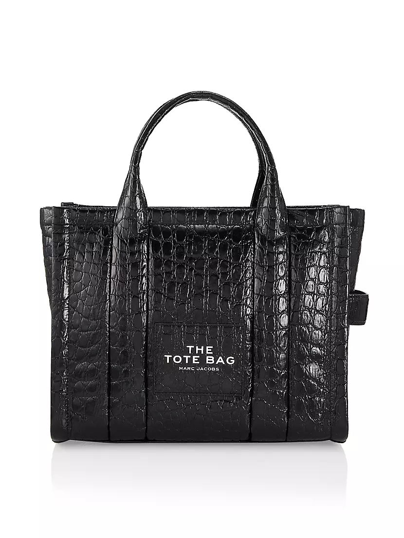 Marc Jacobs The Croc-Embossed Micro Tote Bag : Clothing, Shoes & Jewelry 