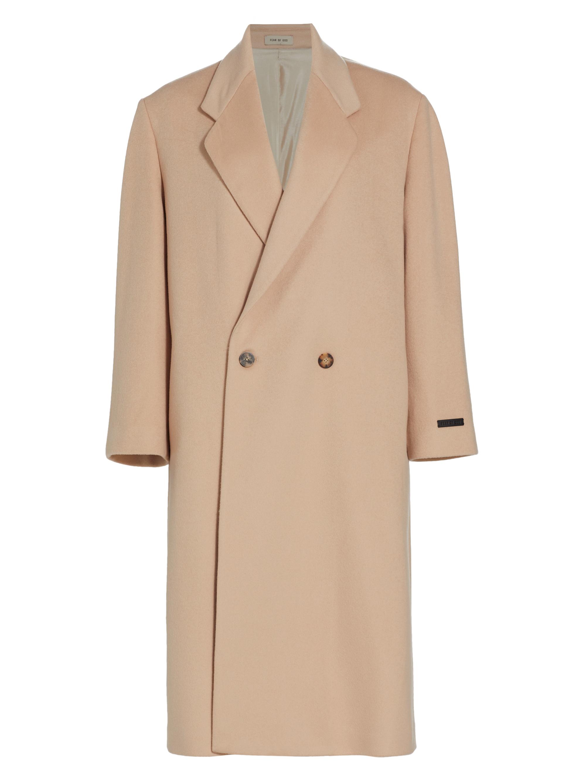 fear of god camel coat