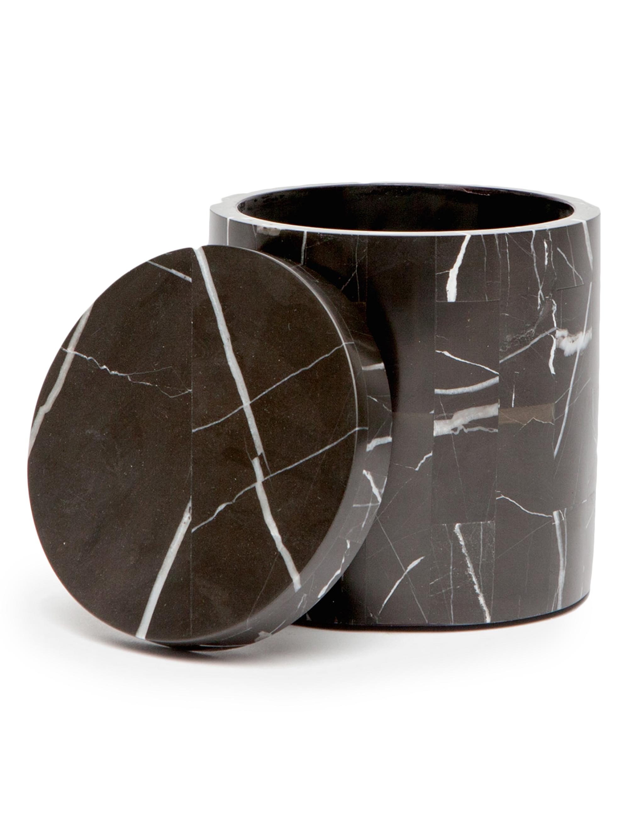 Pigeon & Poodle Rhodes Marble Canister