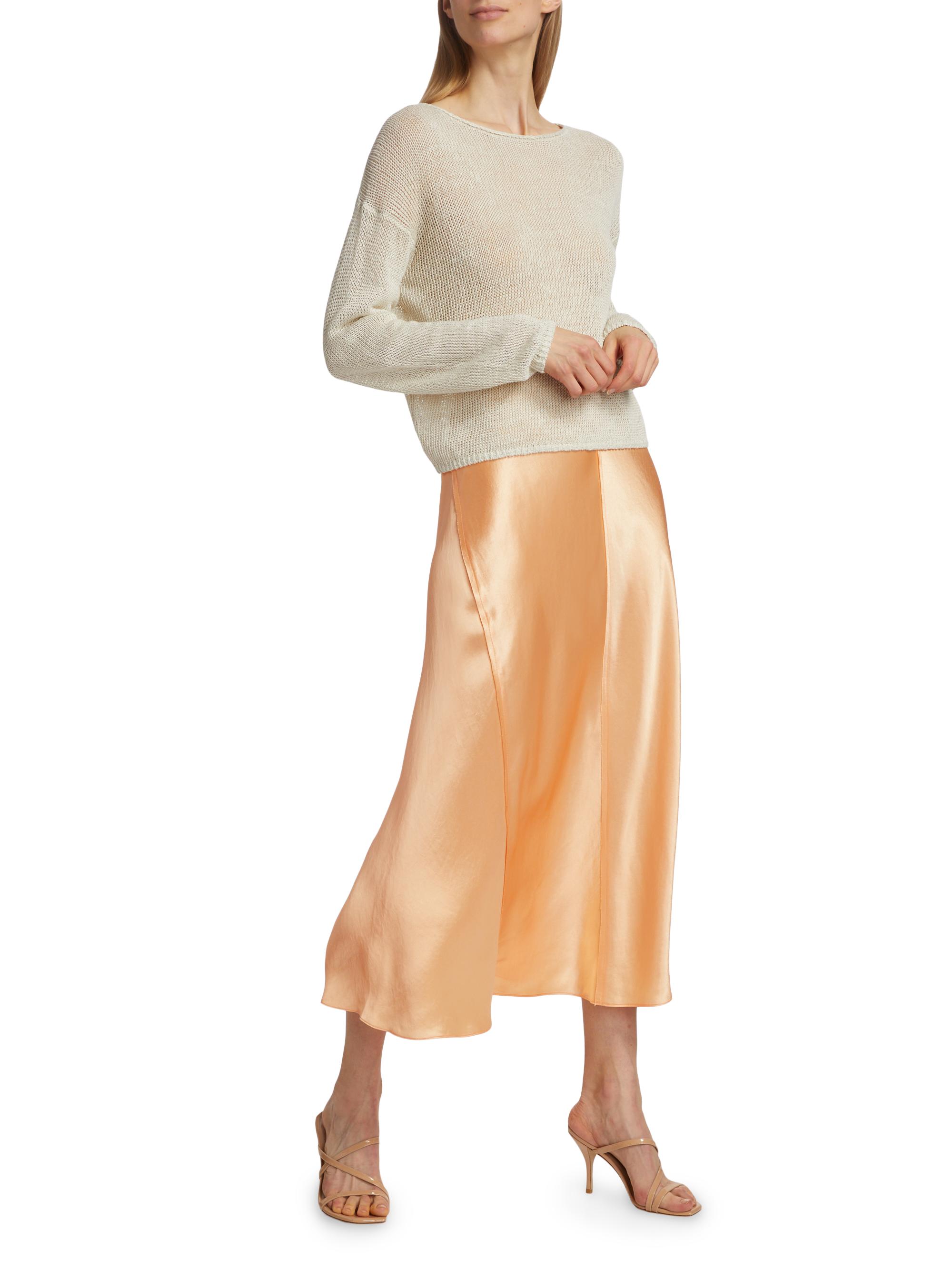 Herlipto＊satin volume midi skirt Herlipto satin volume midi skirt