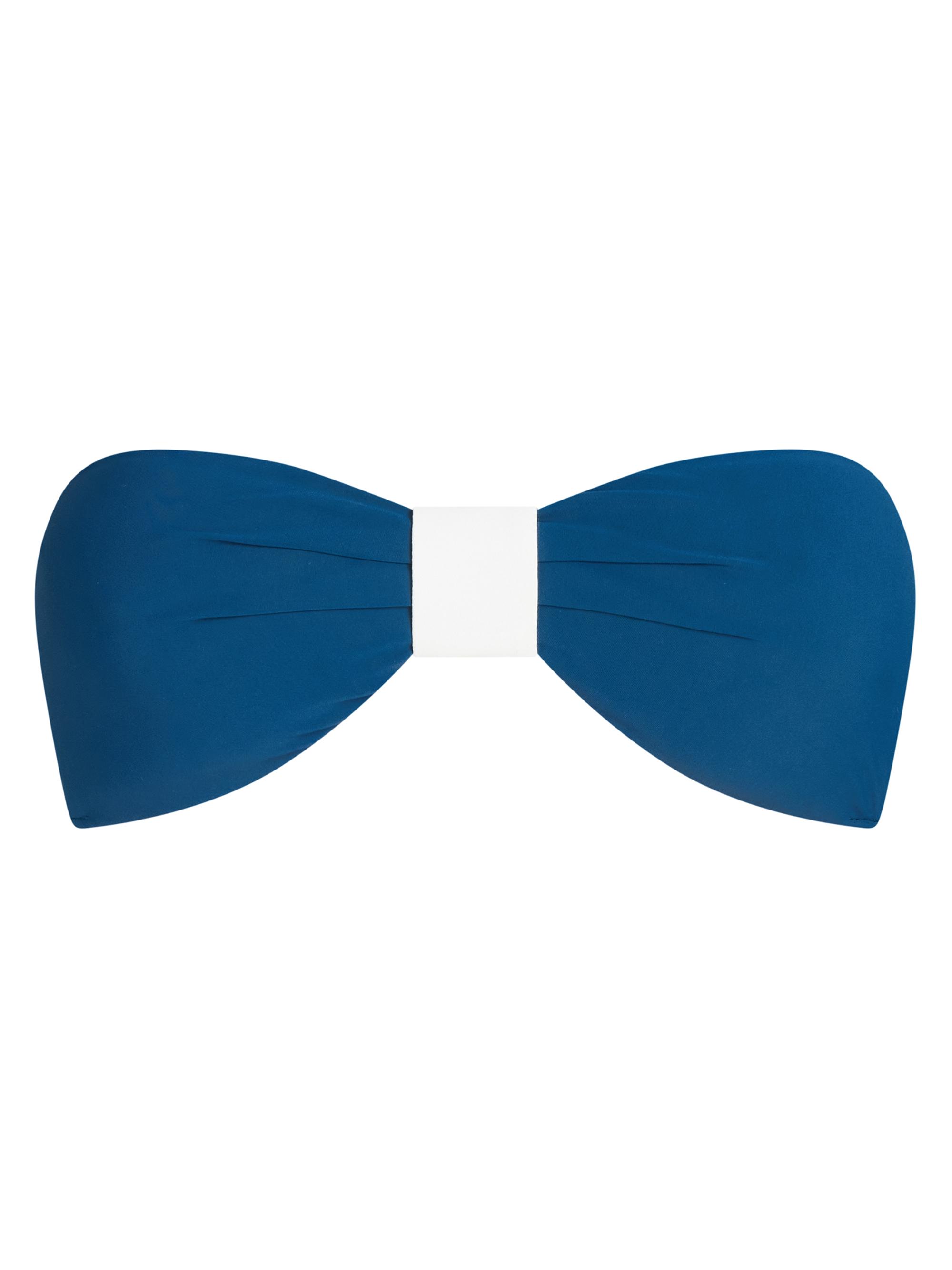 Valimare Women's Capri Colorblocked Bikini Top - Mineral Blue