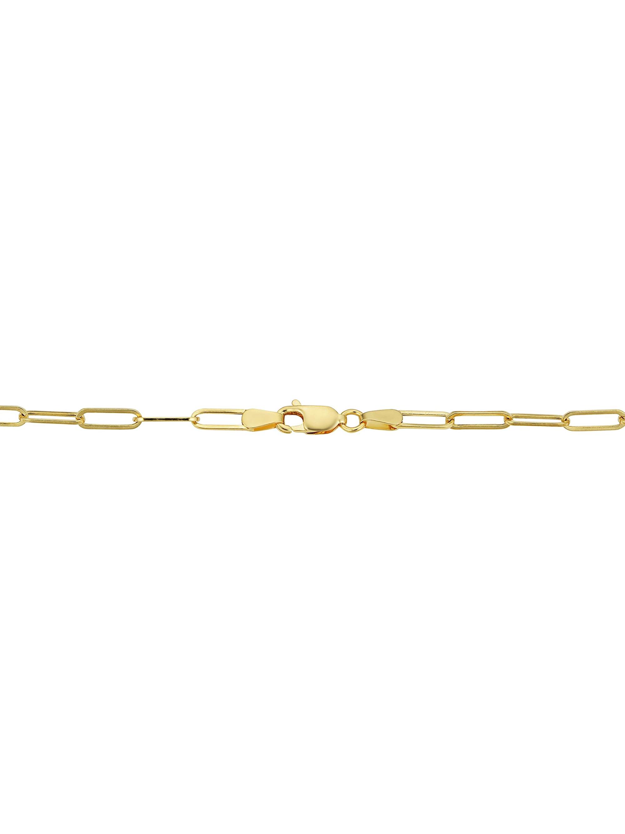 Oradina 18K Yellow Solid Gold Venice Link Necklace | Saks Fifth Avenue