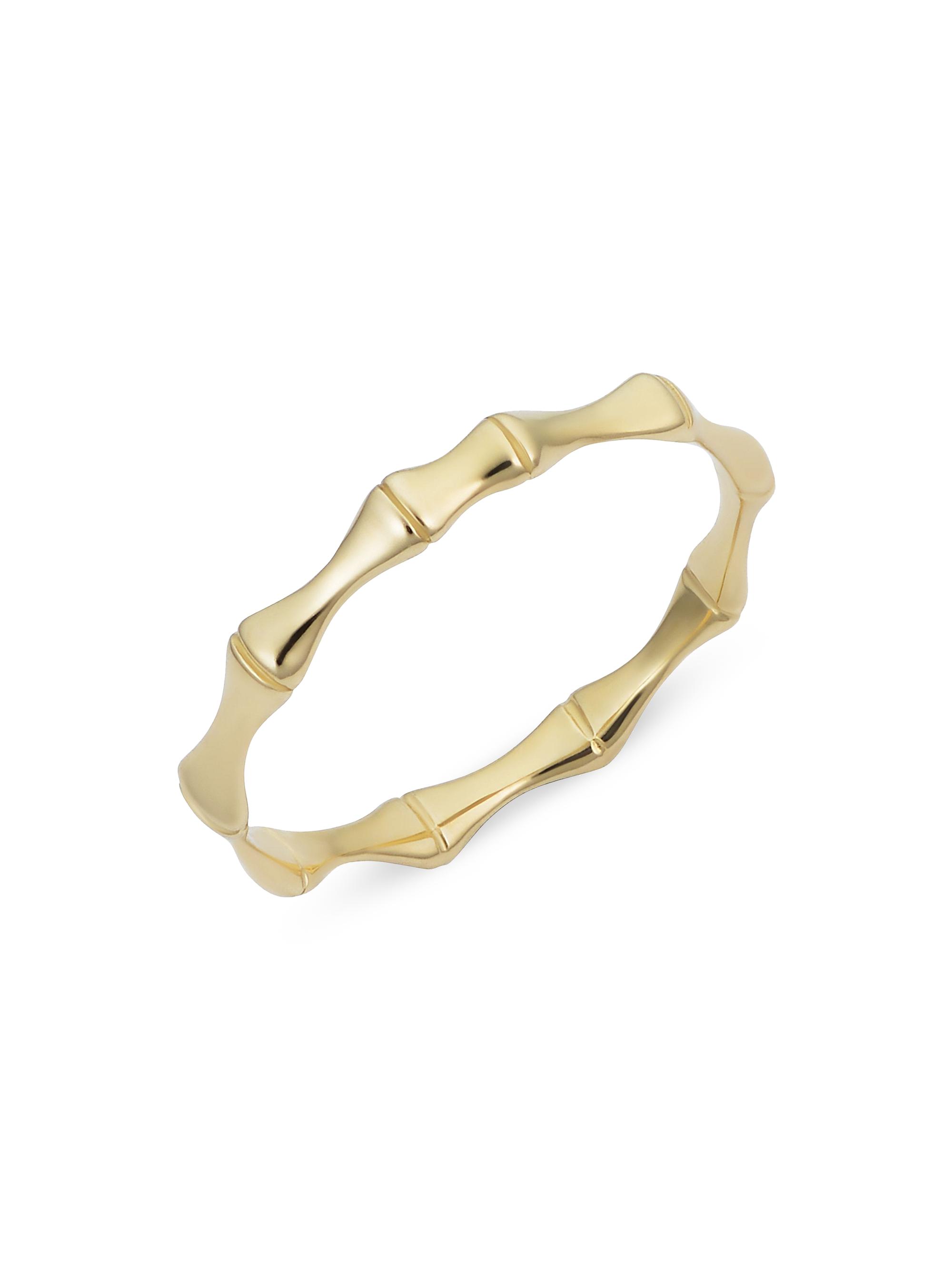 Oradina Women's 14K Yellow Solid Gold Amalfi Ring - Yellow Gold