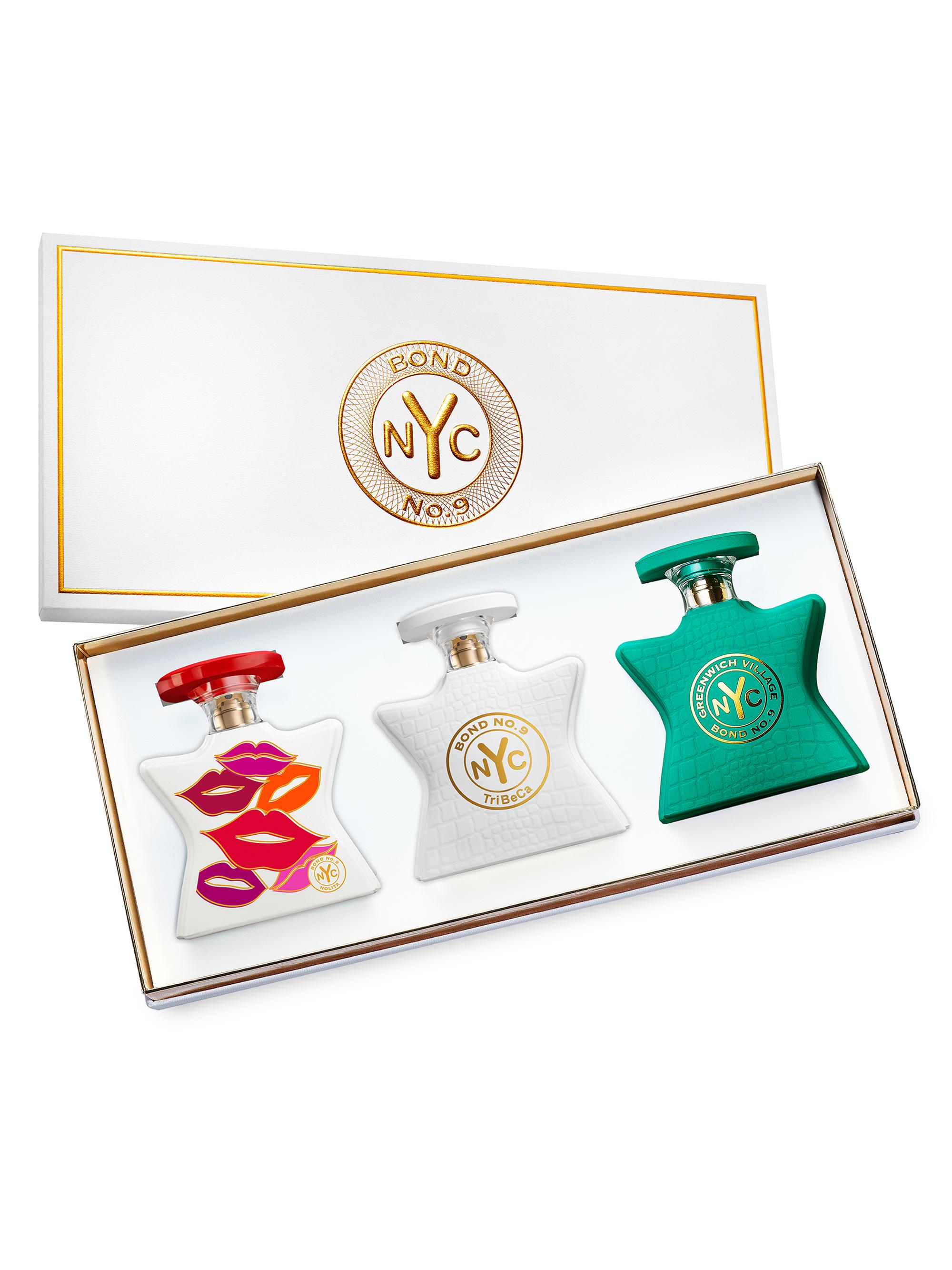 Bond No.9 New York Women's Luxe Trio For Women 3-Piece Nolita, Greenwich Village, & Tribeca Parfum Set