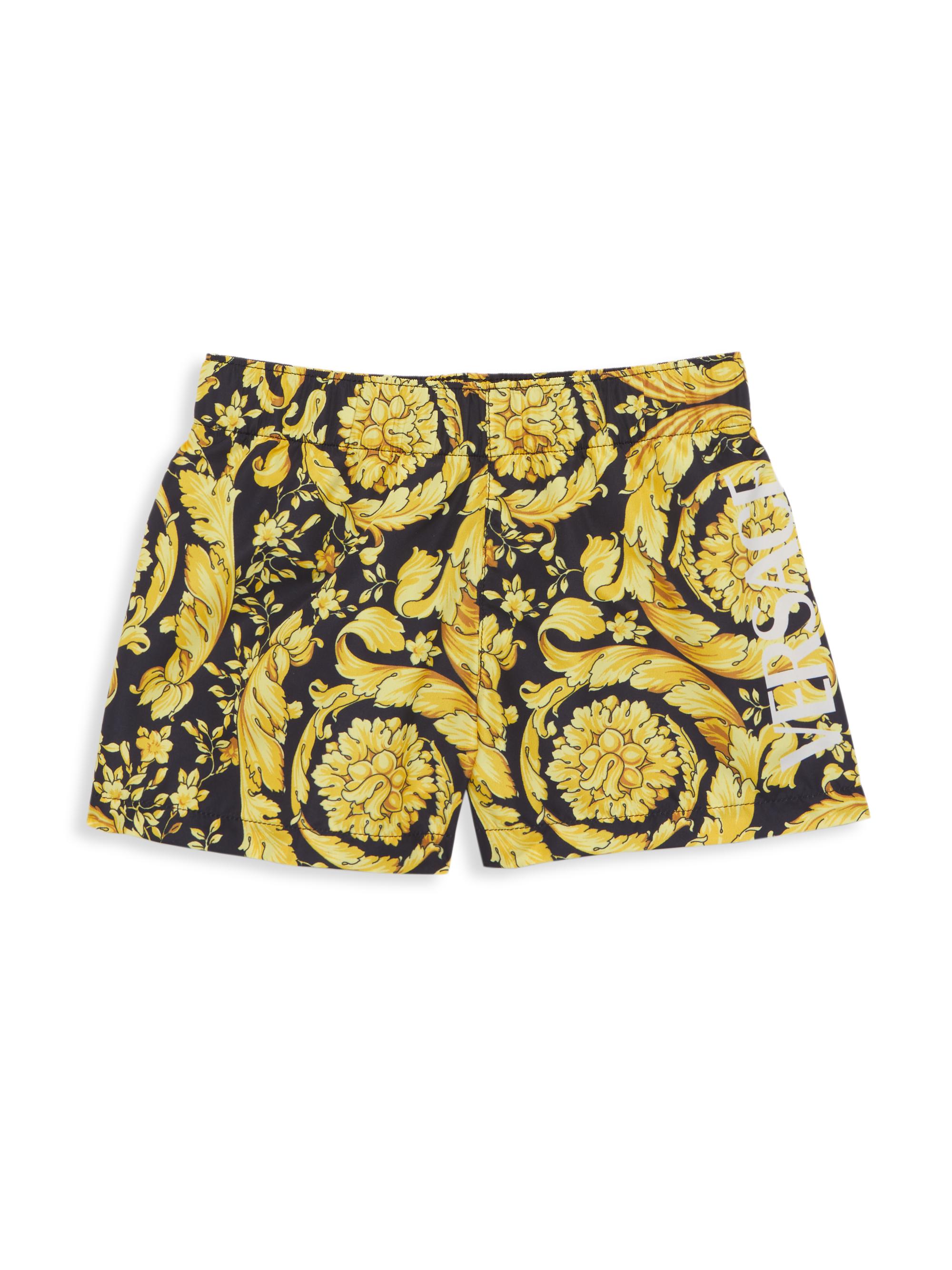 Versace Baby Boy's Barocco Print Swim Shorts | Saks Fifth Avenue