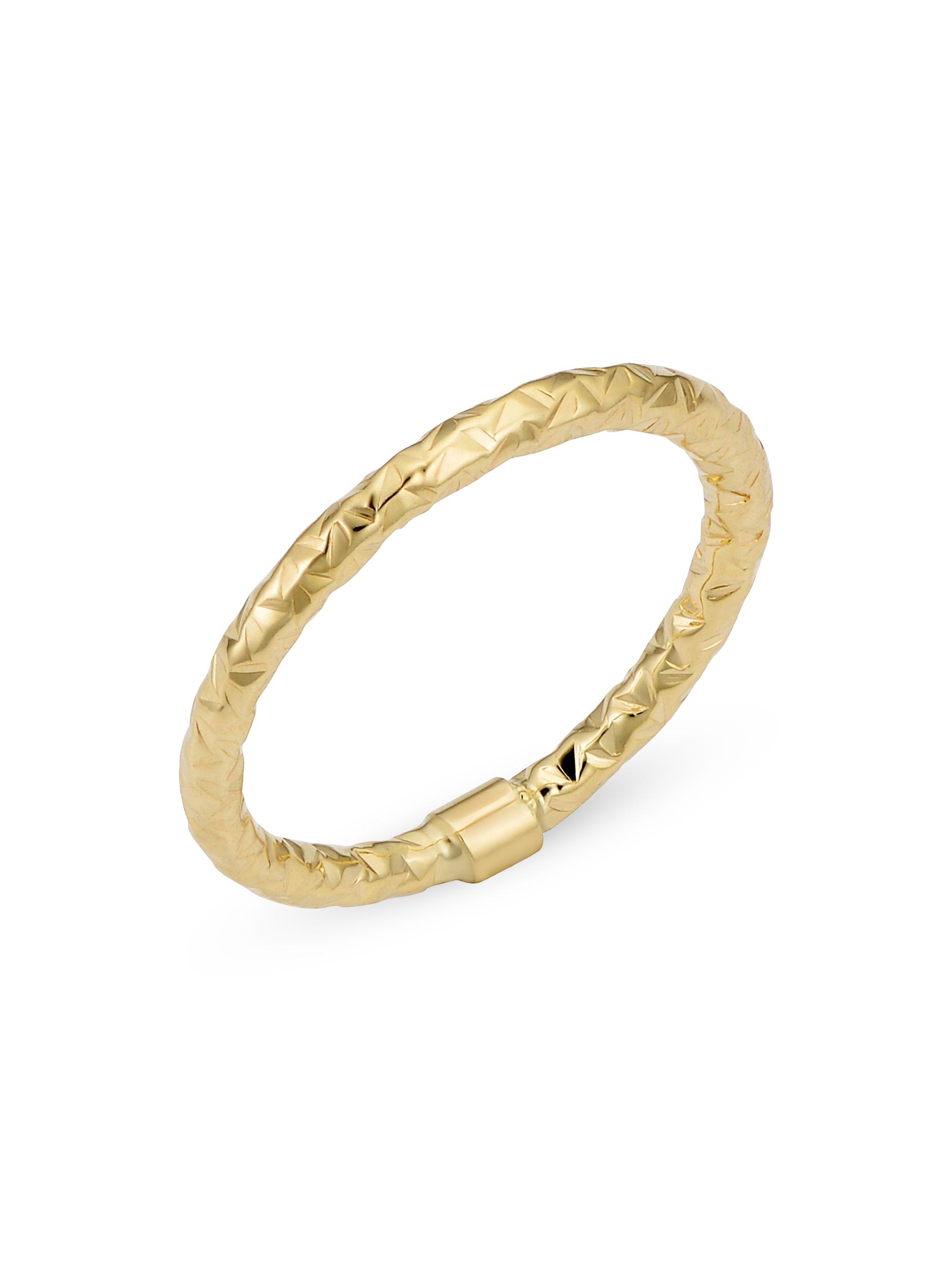Oradina Women's 14K Yellow Solid Gold Sweet Ring - Yellow Gold