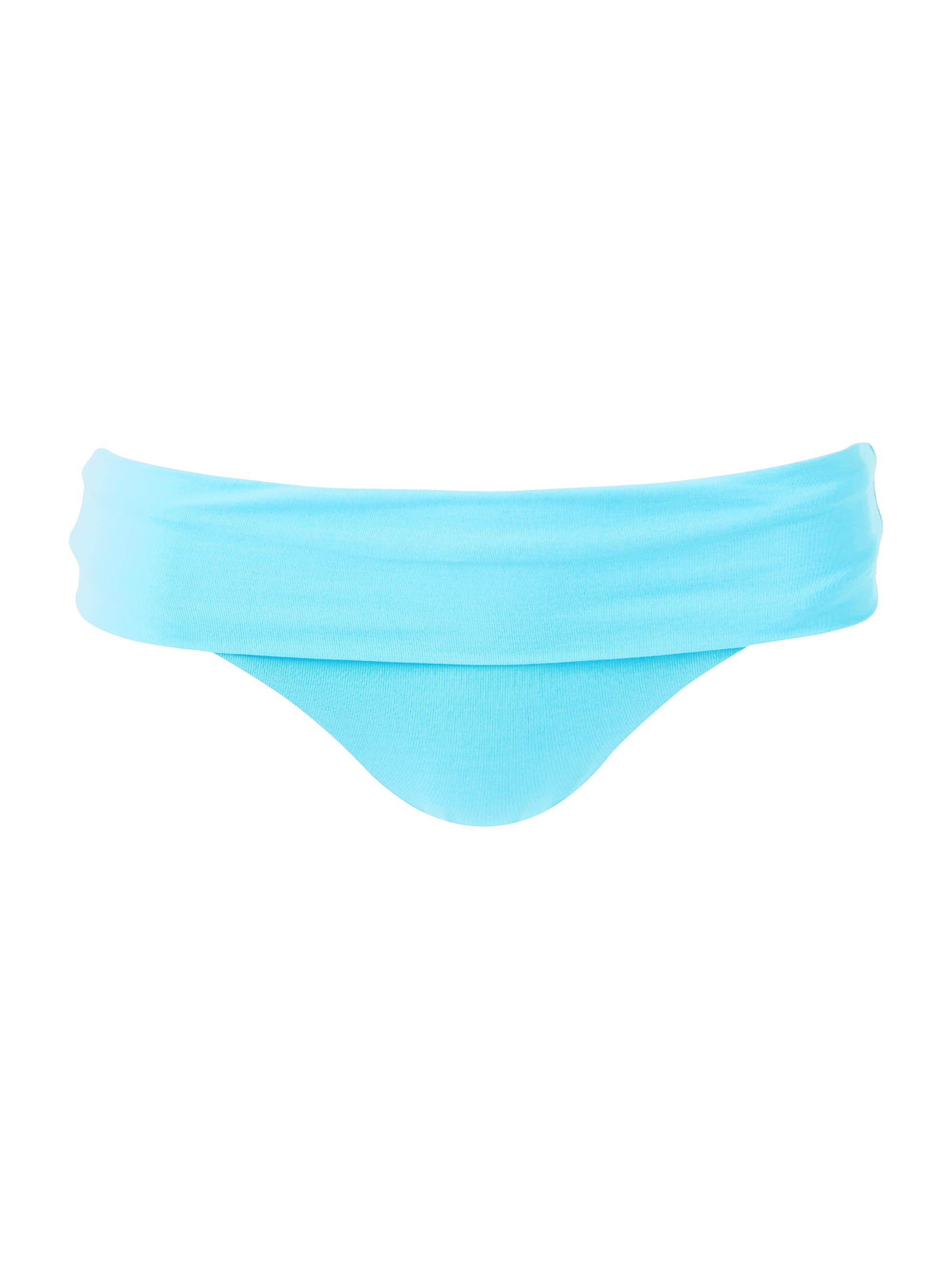 Melissa Odabash Women's Brussels Foldover Bikini Bottom - Turquoise