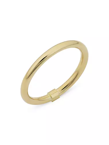 14K Yellow Solid Gold Everything Ring