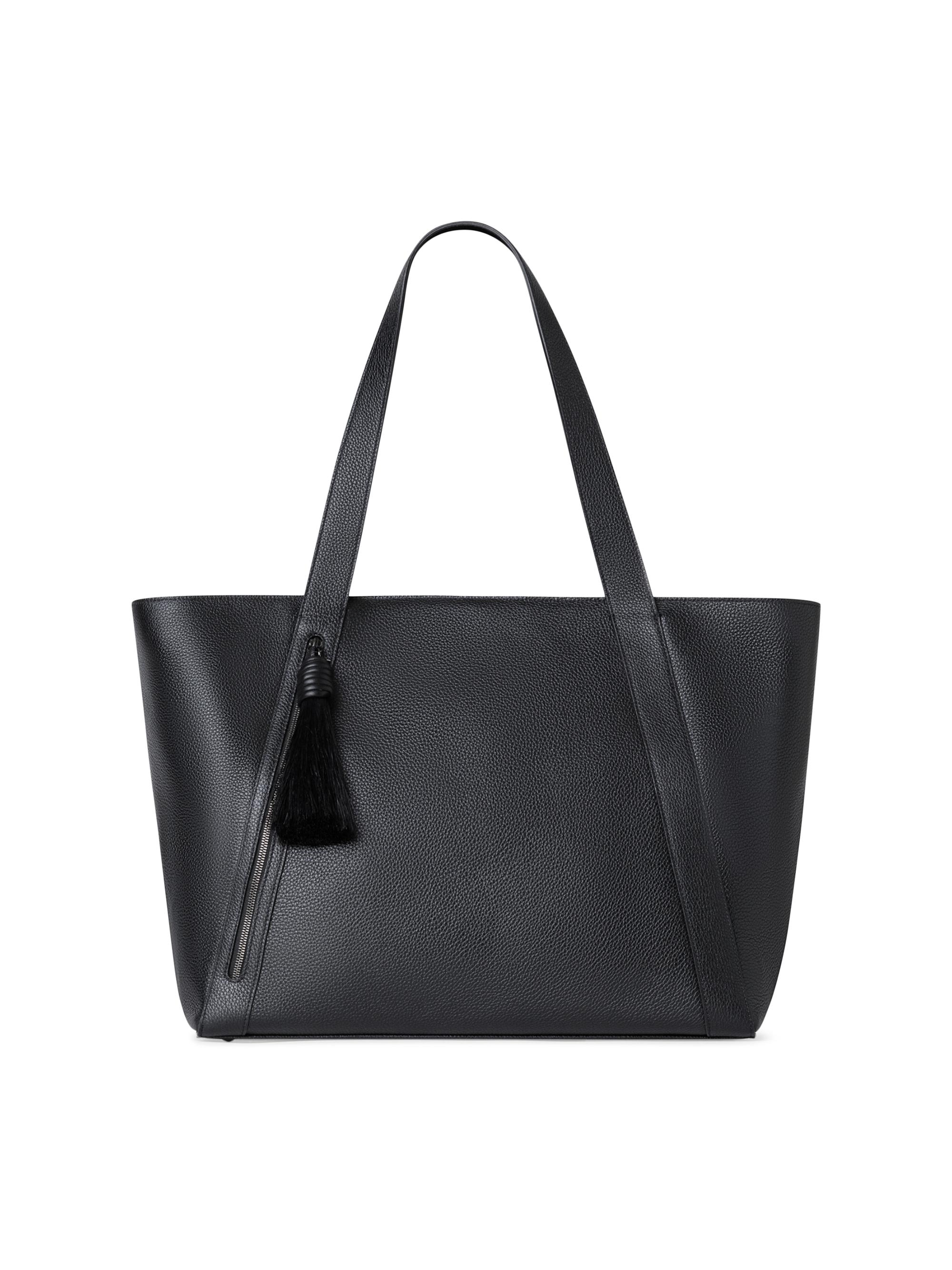 Akris Alexa Leather Zip-Top Tote | Saks Fifth Avenue