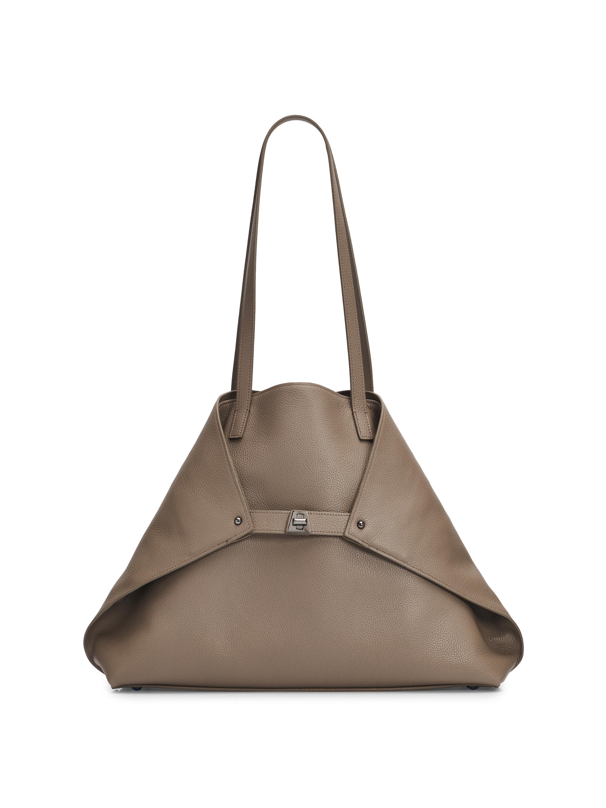 Akris Women's  Ai Leather Tote Bag - Taupe