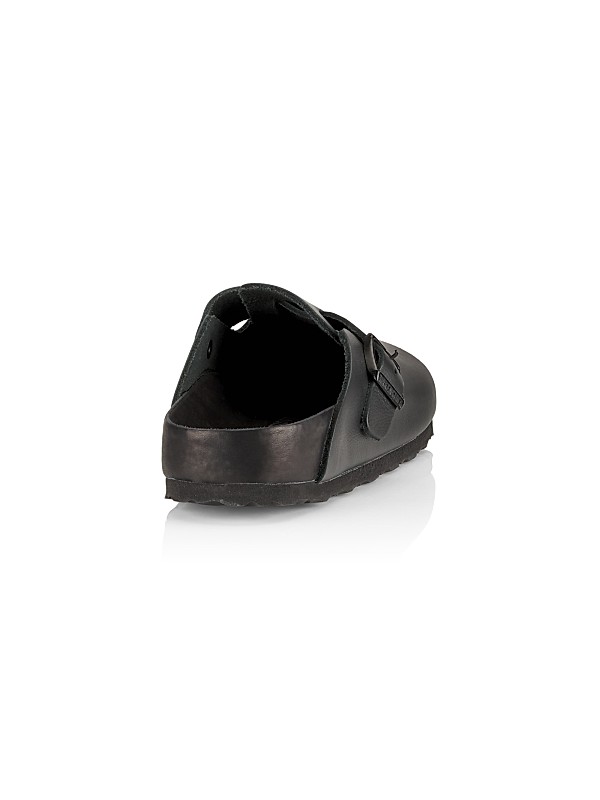 Shop Birkenstock Boston Exquisite Leather Clogs | Saks Fifth Shop Birkenstock Boston Exquisite Leather Clogs | Saks Fifth