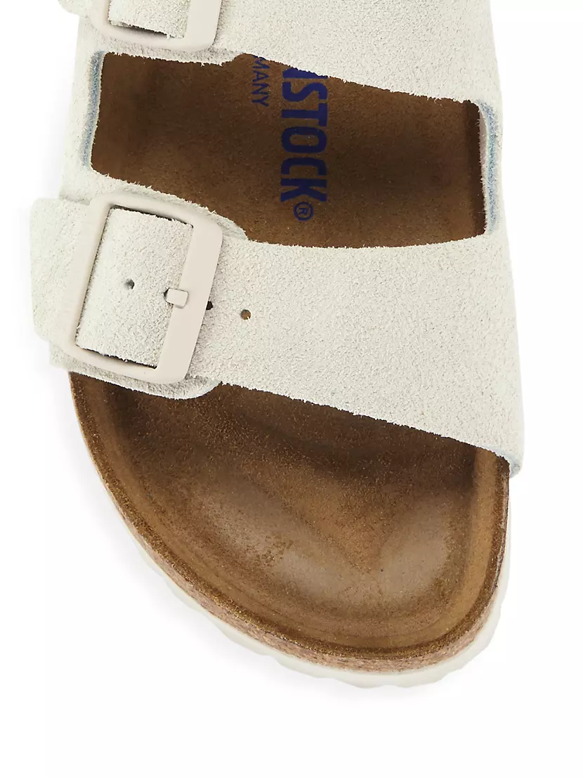 Birkenstock Arizona Soft Footbed Suede Sandals - Farfetch