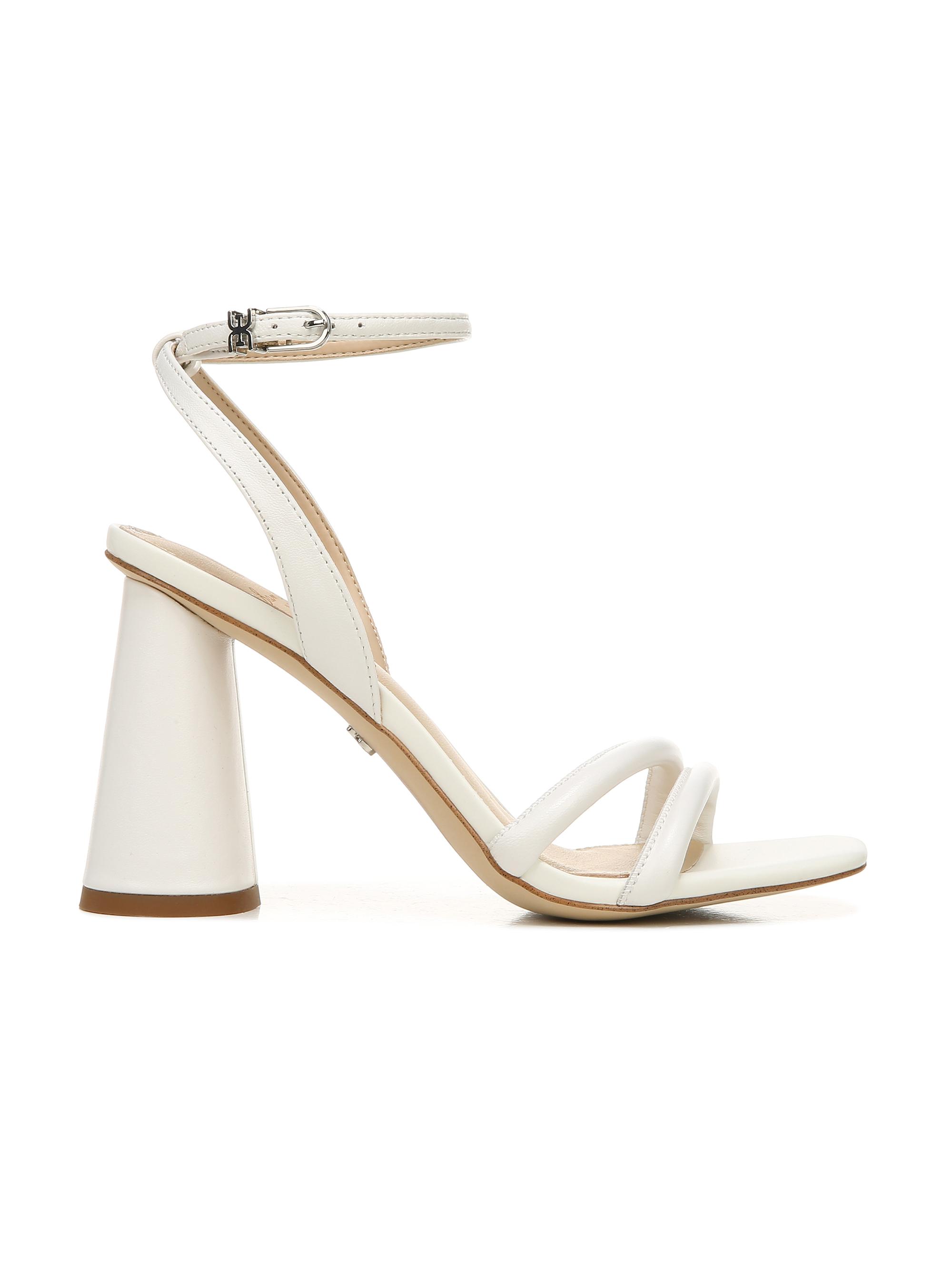 Sam Edelman Women's Kia Strappy Leather Sandals - Bright White